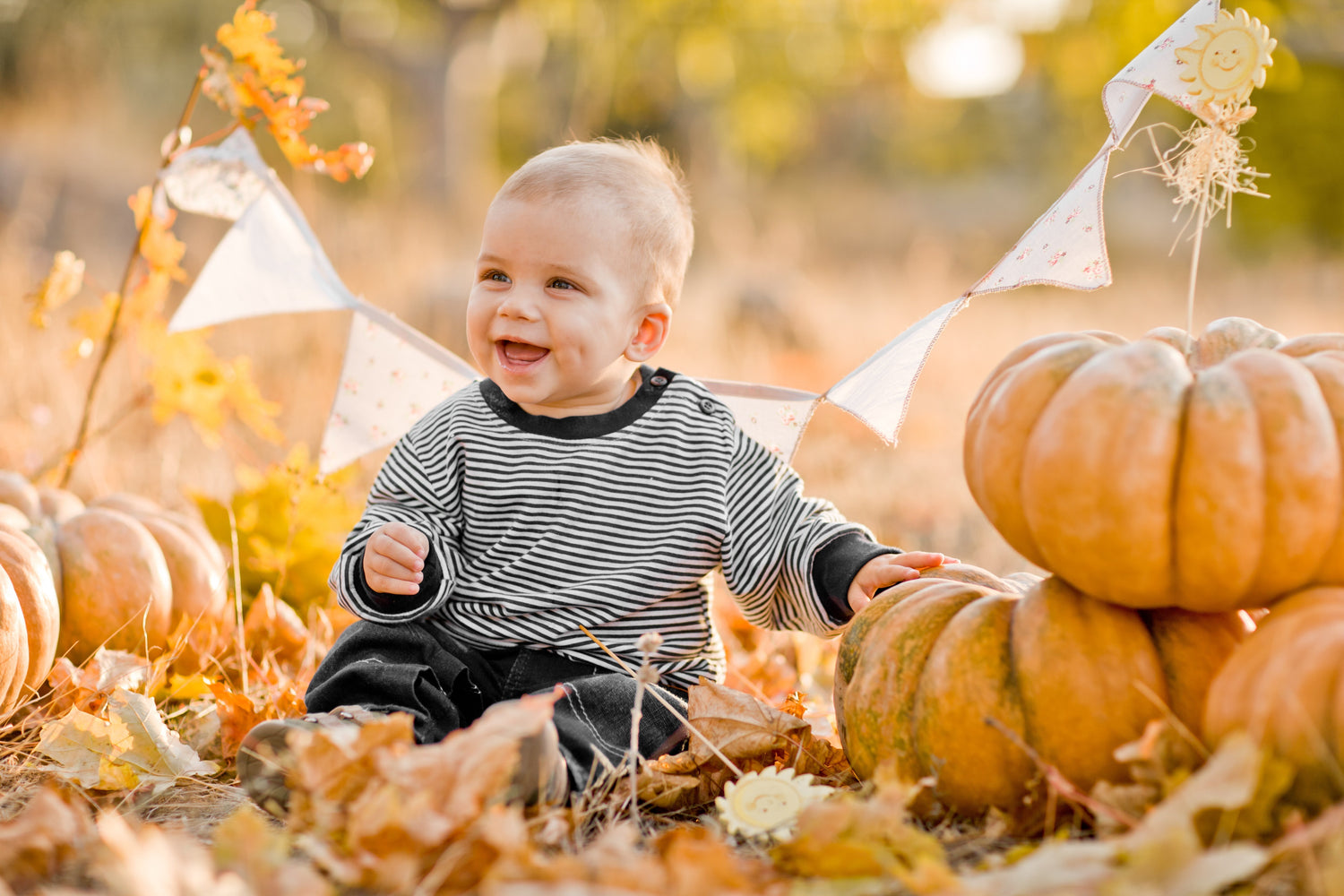 Die richtige Babykleidung für den Herbst