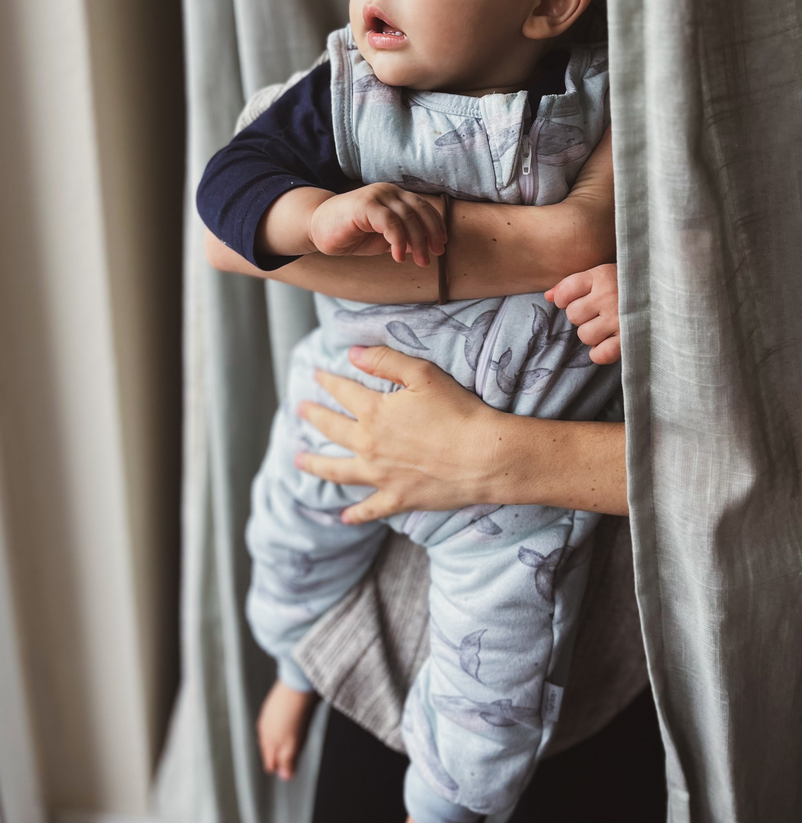 Wattierter Schlafsack mit Füßen 2.5 TOG