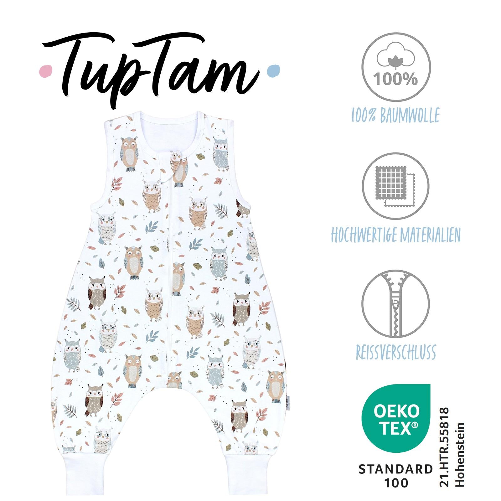 404-Schlafsack mit Beinen 0.5 TOG-Bild1