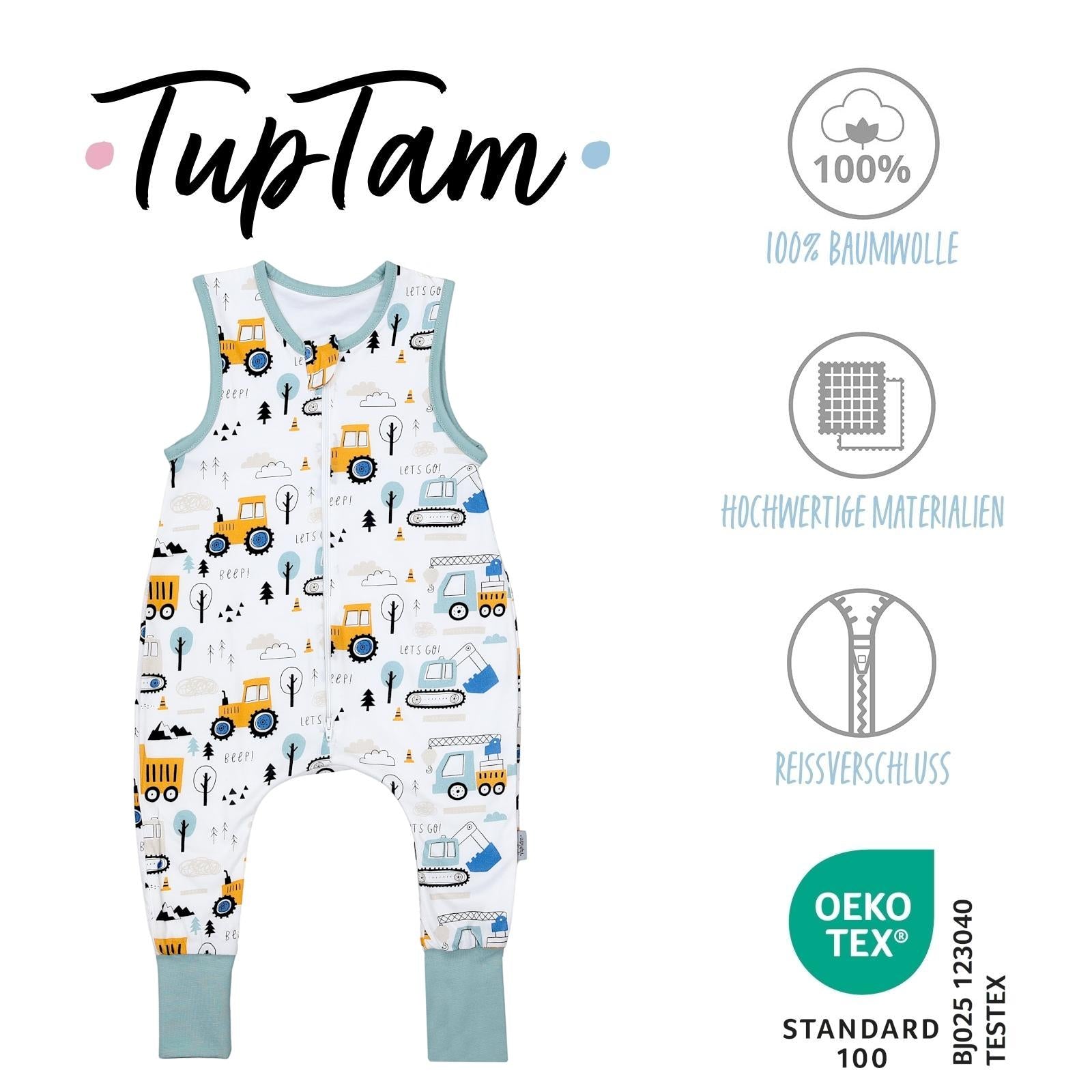404-Schlafsack mit Beinen 0.5 TOG-Bild1