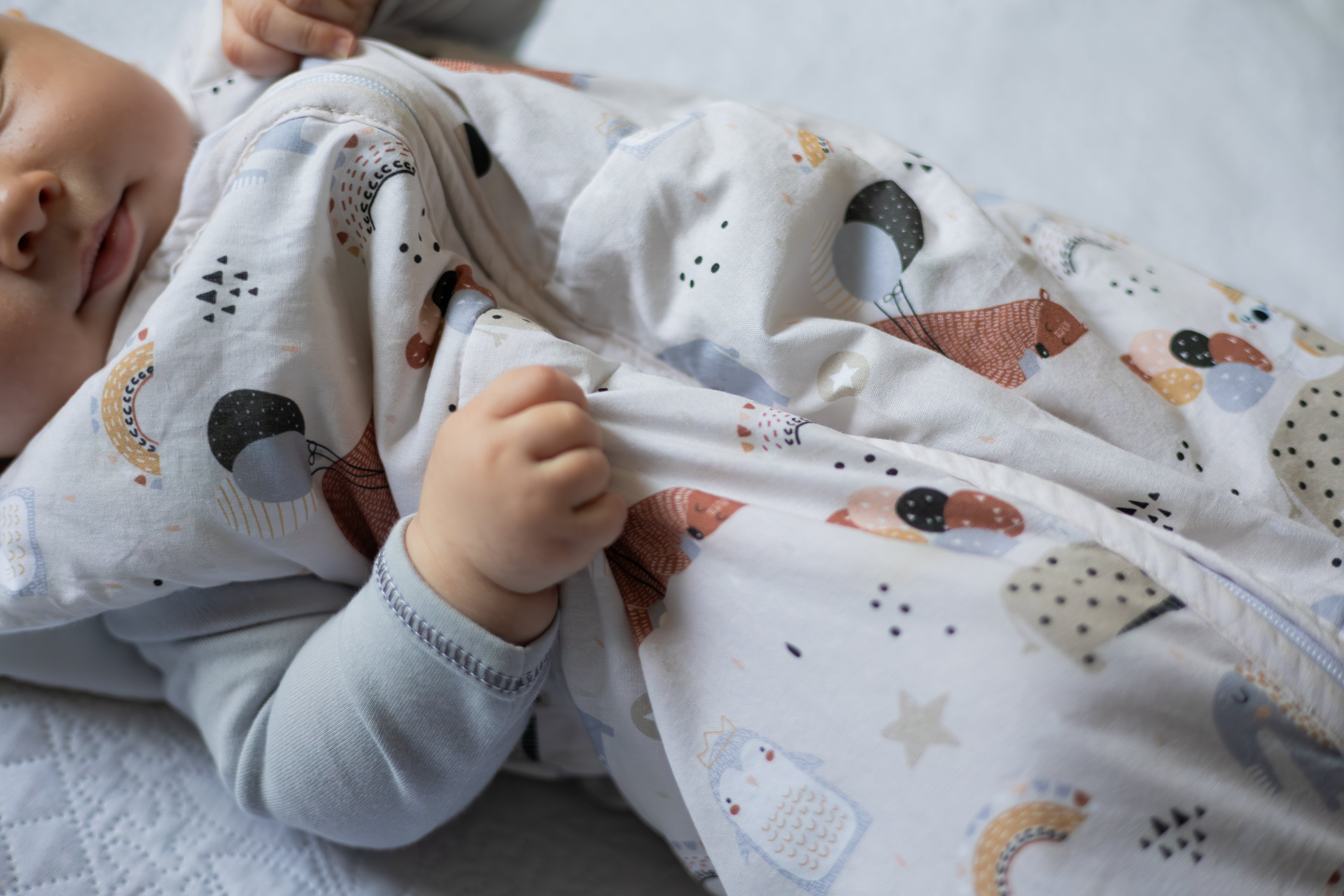 Baby Ganzjahresschlafsack ärmellos 2.5 TOG