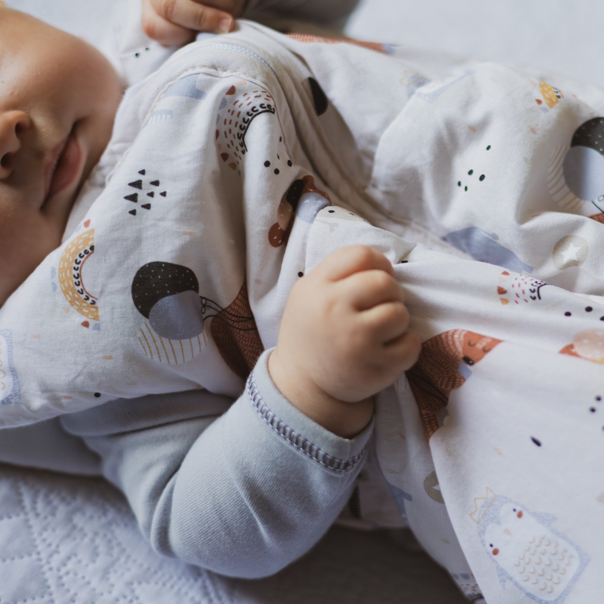 Baby Ganzjahresschlafsack ärmellos 2.5 TOG