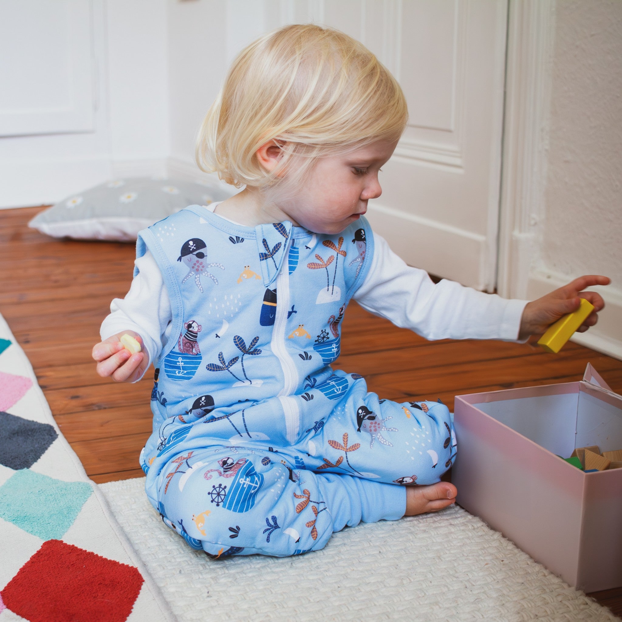 Ganzjahresschlafsack ärmellos 2.5 TOG