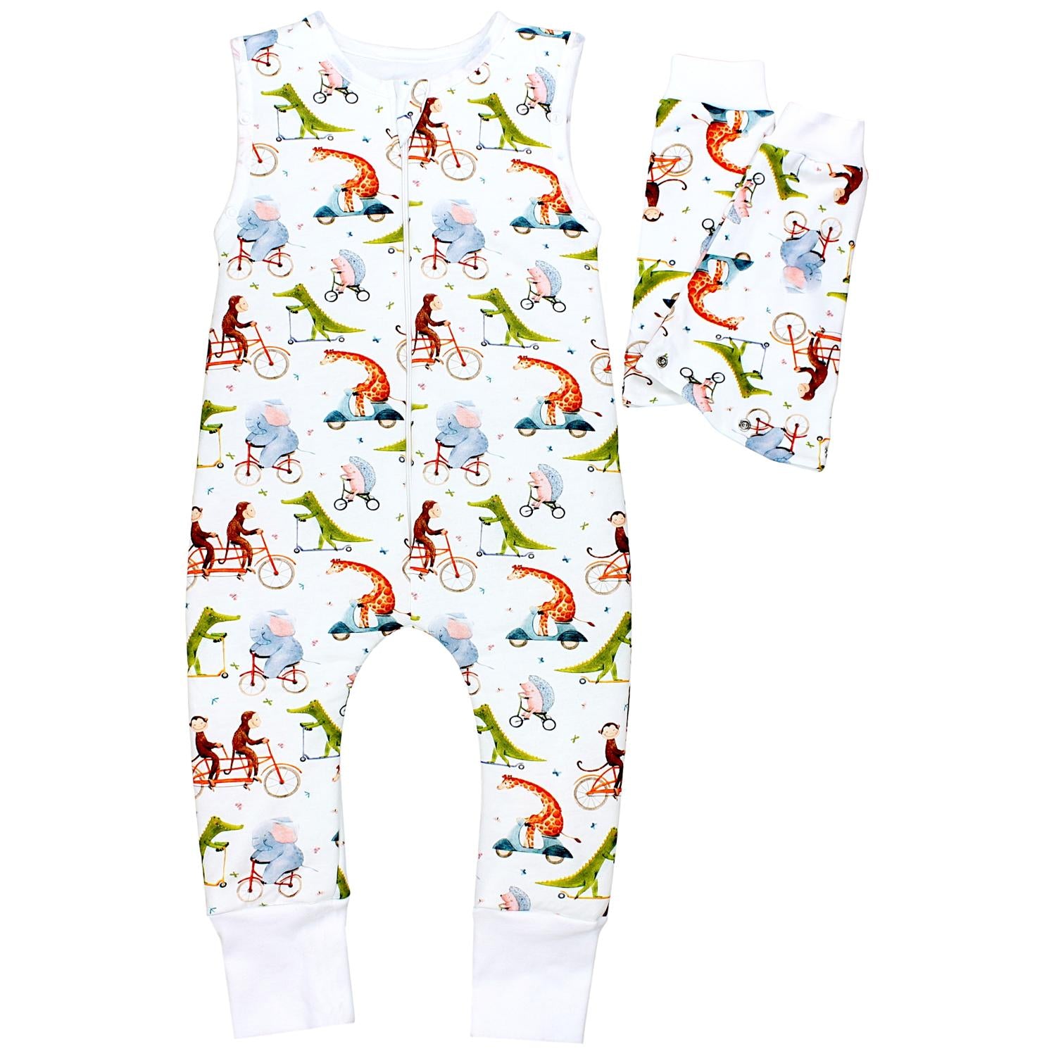 Bio- Schlafsack mit Beinen und Armen 2.5 TOG