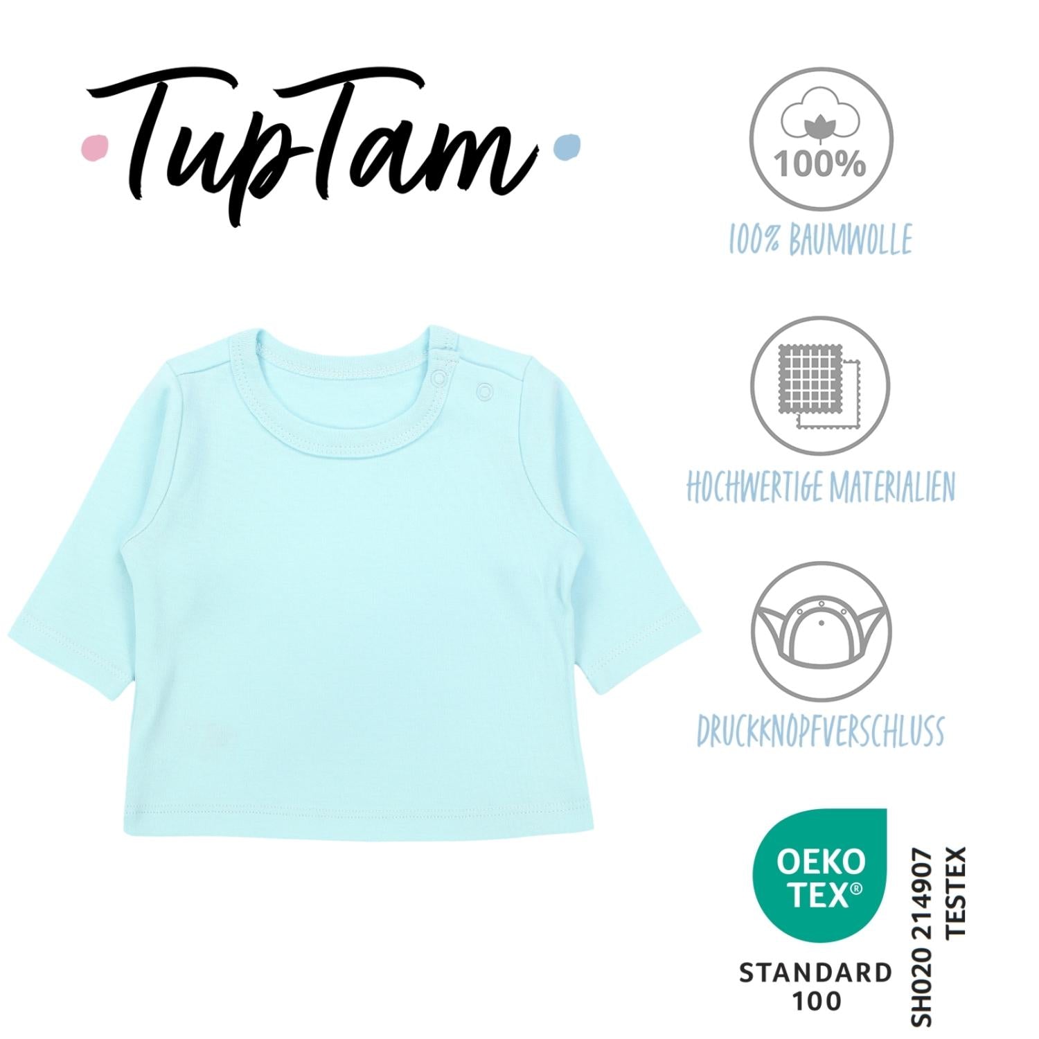 Langarmshirt - 5er Set