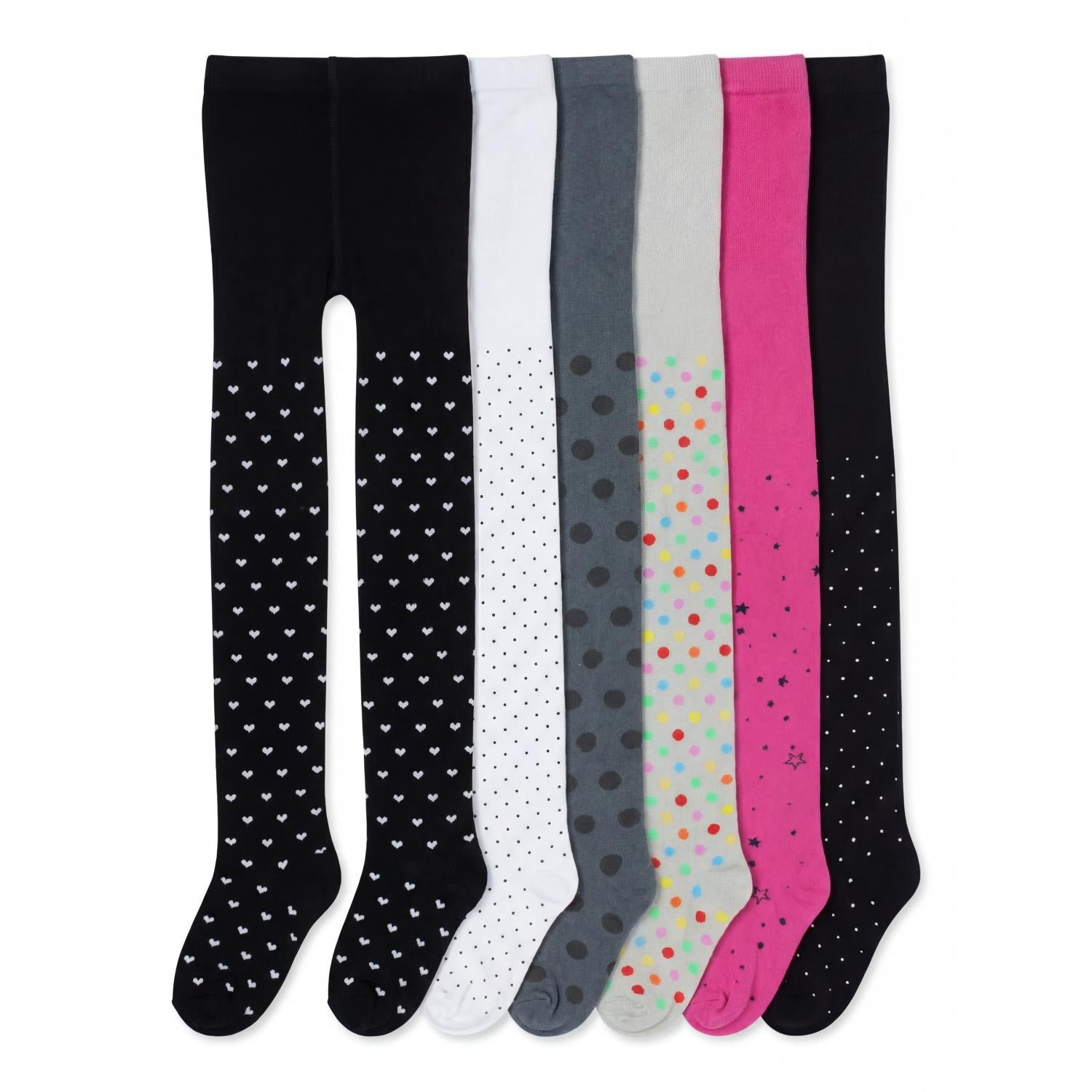 Strickstrumpfhosen- 6er Set