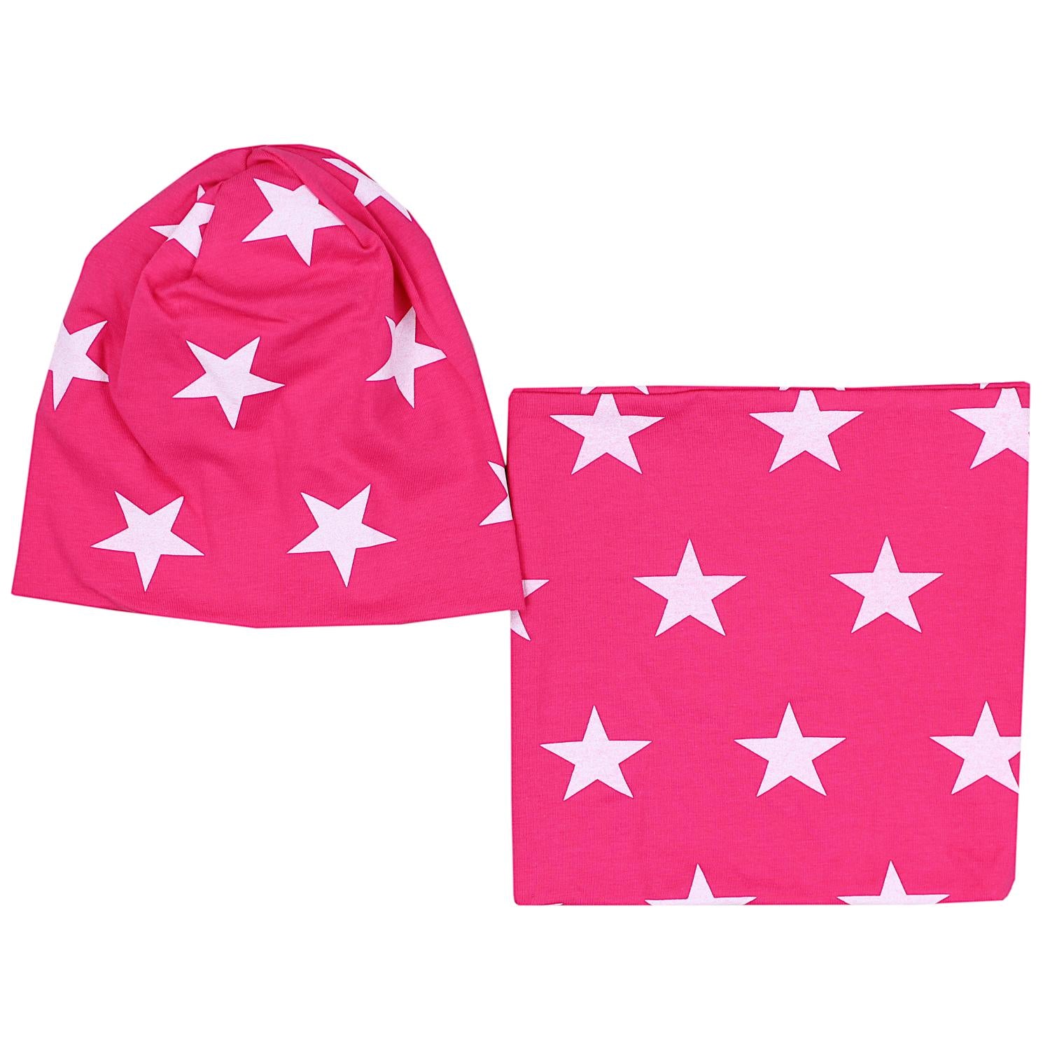 Madchen Beanie Mütze Schlauchschal Set