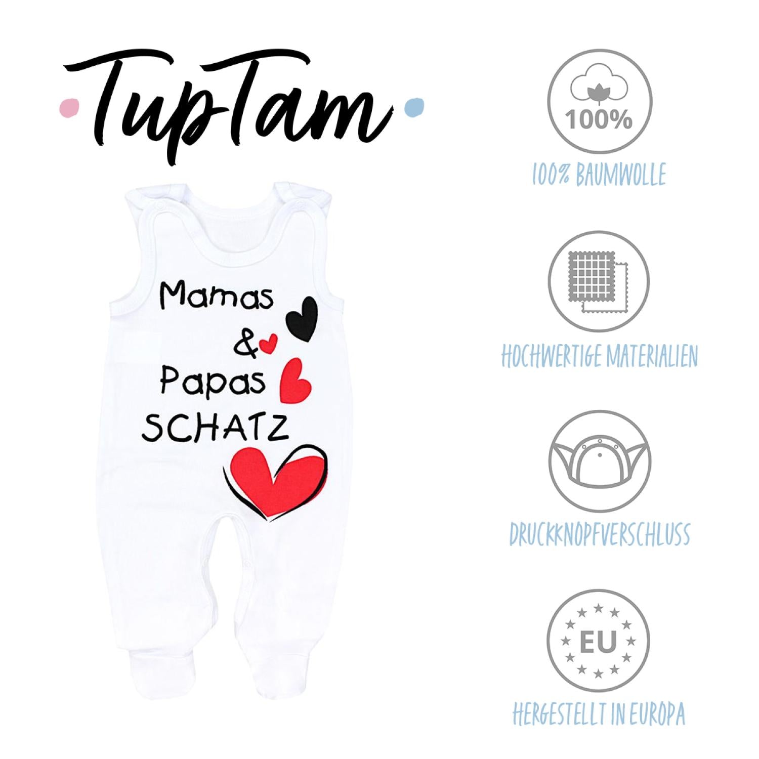Strampler mit Print - 5er Set