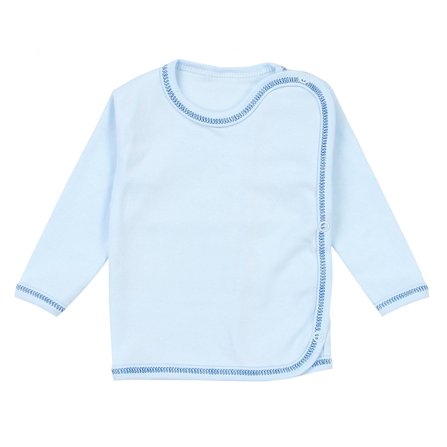 Baby Wickelshirt Langarm - 5er Set