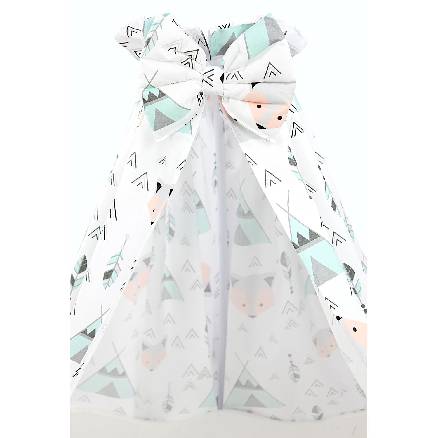 Babybett Himmel mit Schleifchen