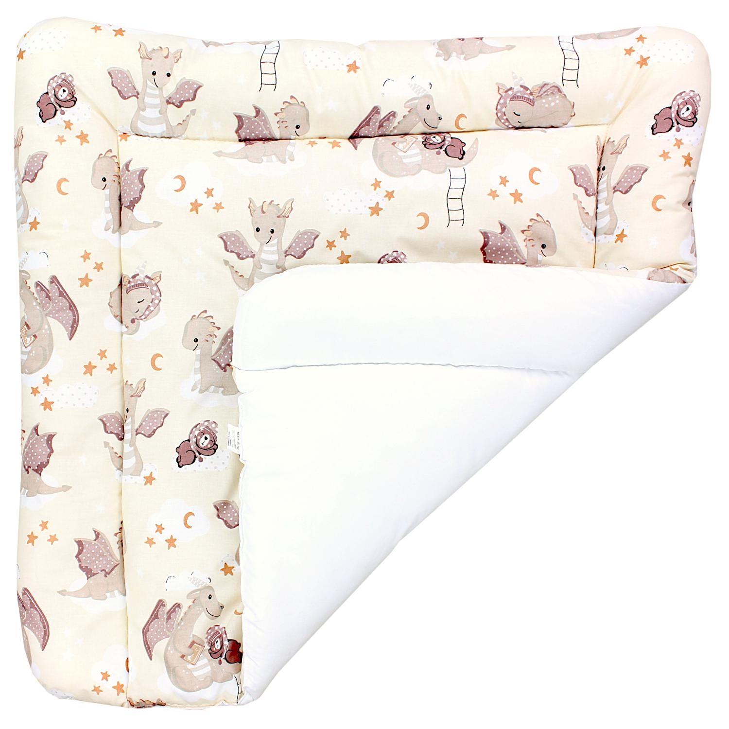 Wickeltischauflage mit Baumwollbezug