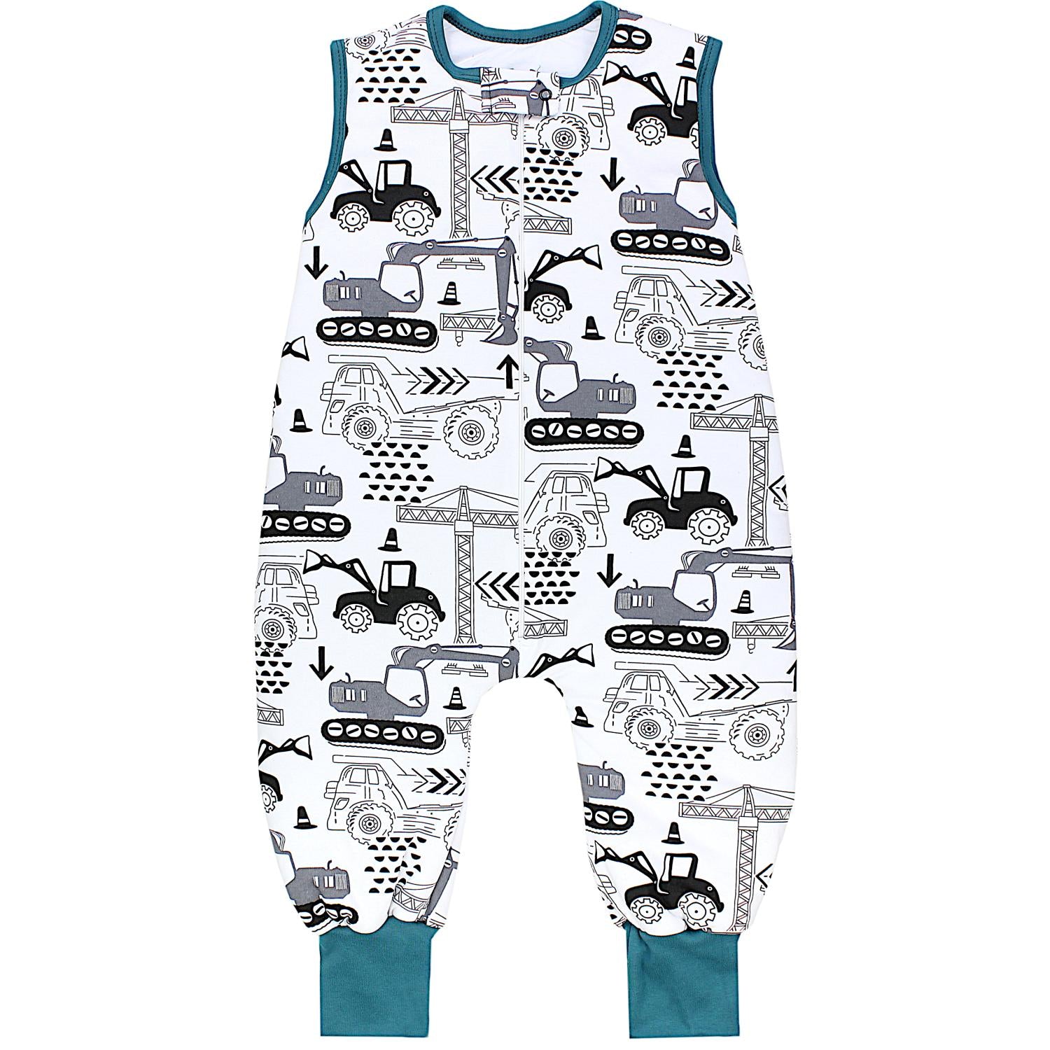 Wattierter Schlafsack mit Füßen 2.5 TOG