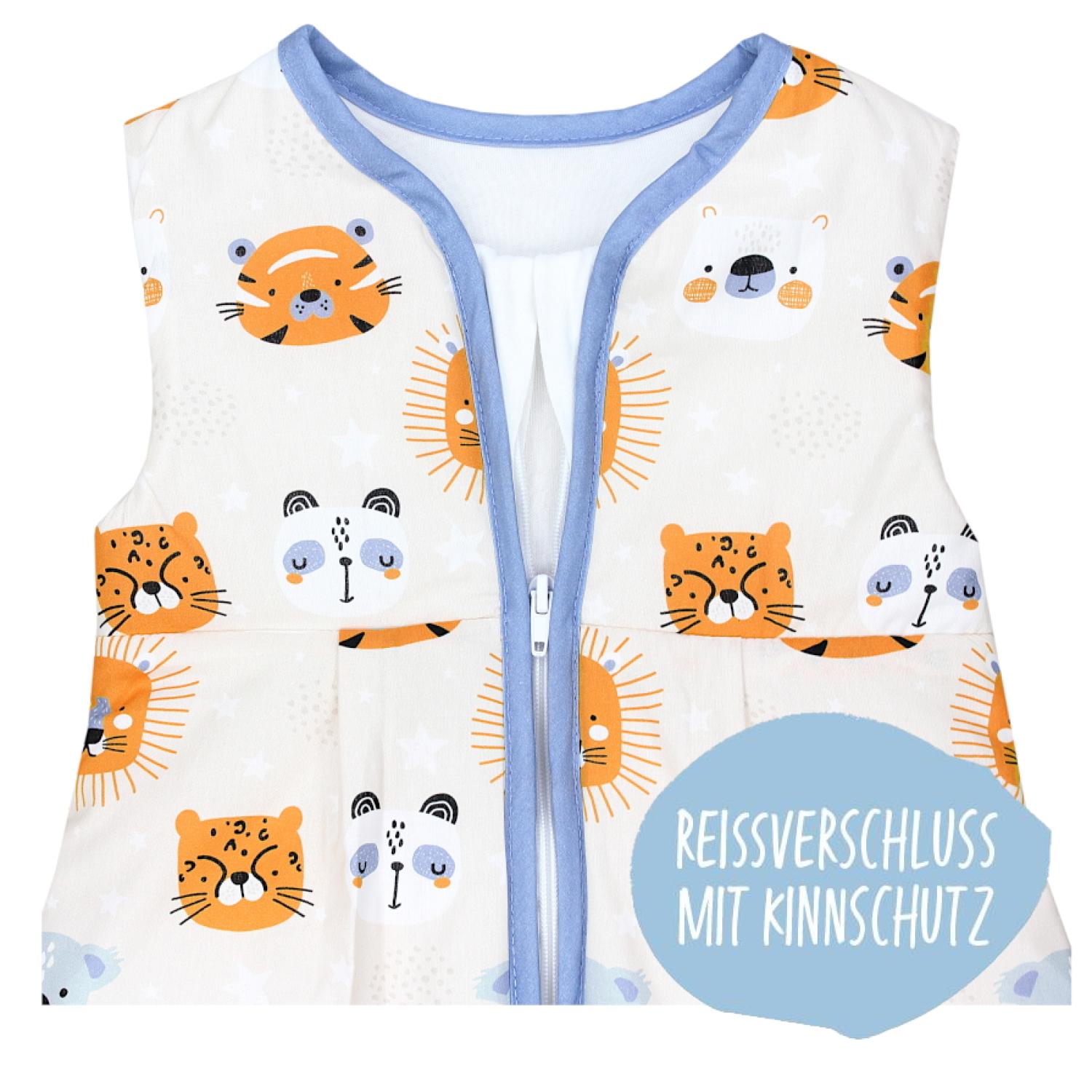 Baby Ganzjahresschlafsack ärmellos 2.5 TOG