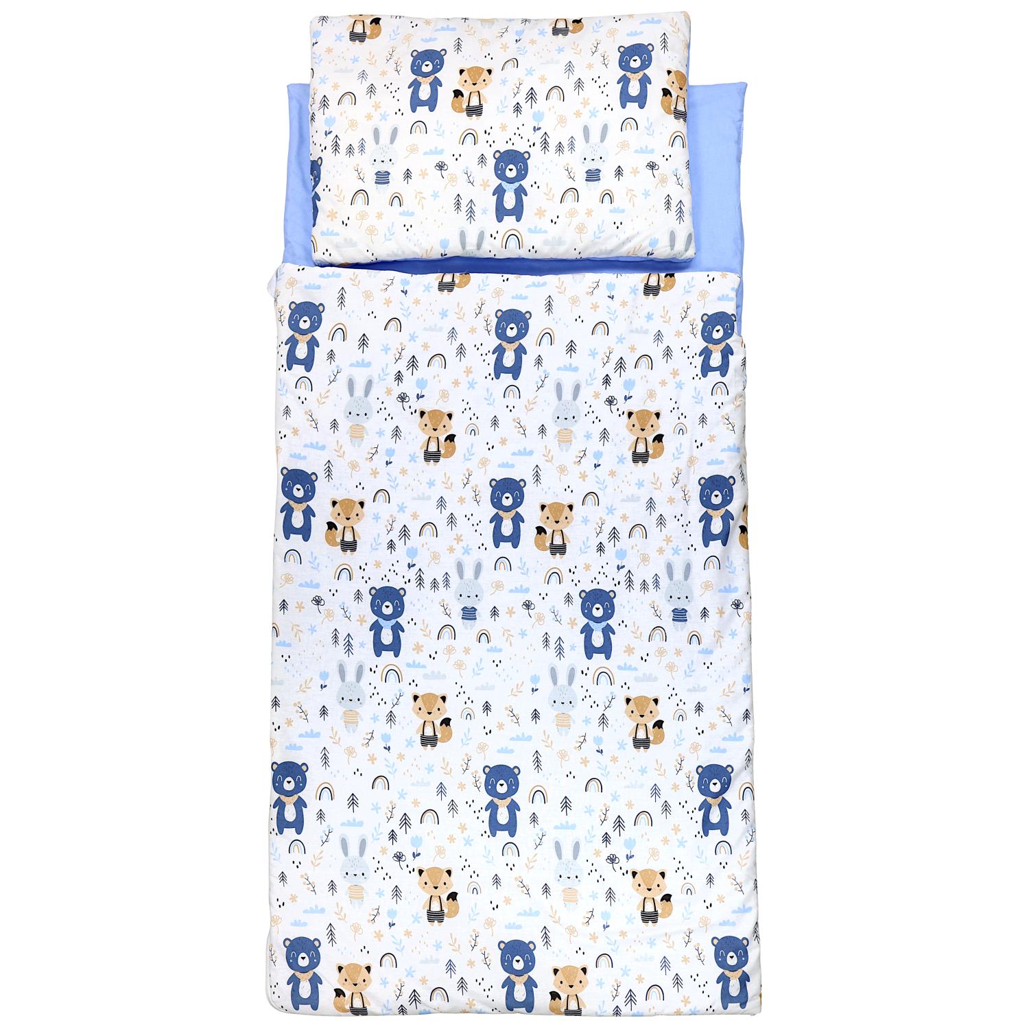 Deckenschlafsack mit Kissen und Beutel 135×70 cm