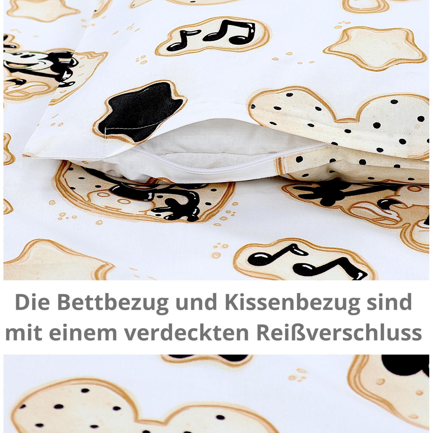 Bettdeckenset (4-teilig)
