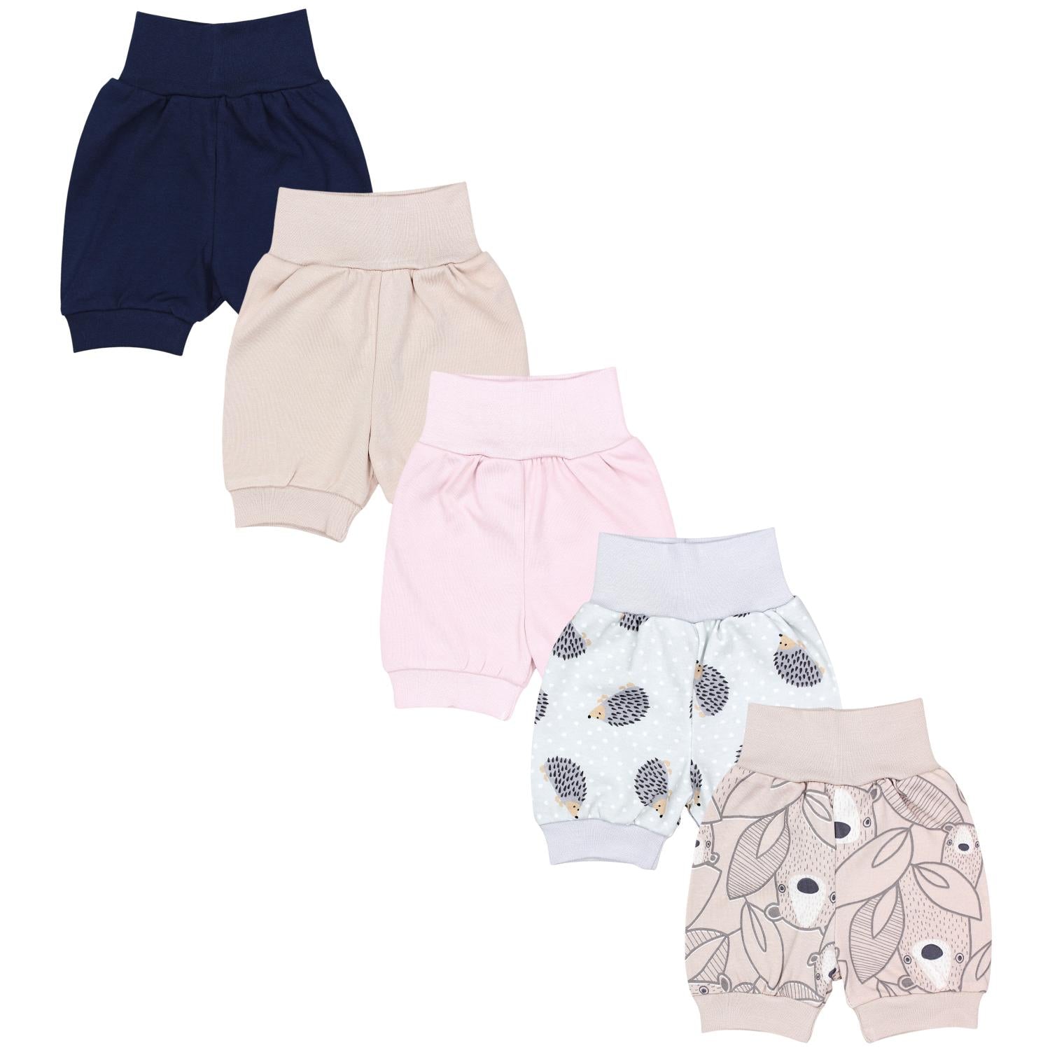 Pumphose kurz - 5er Set