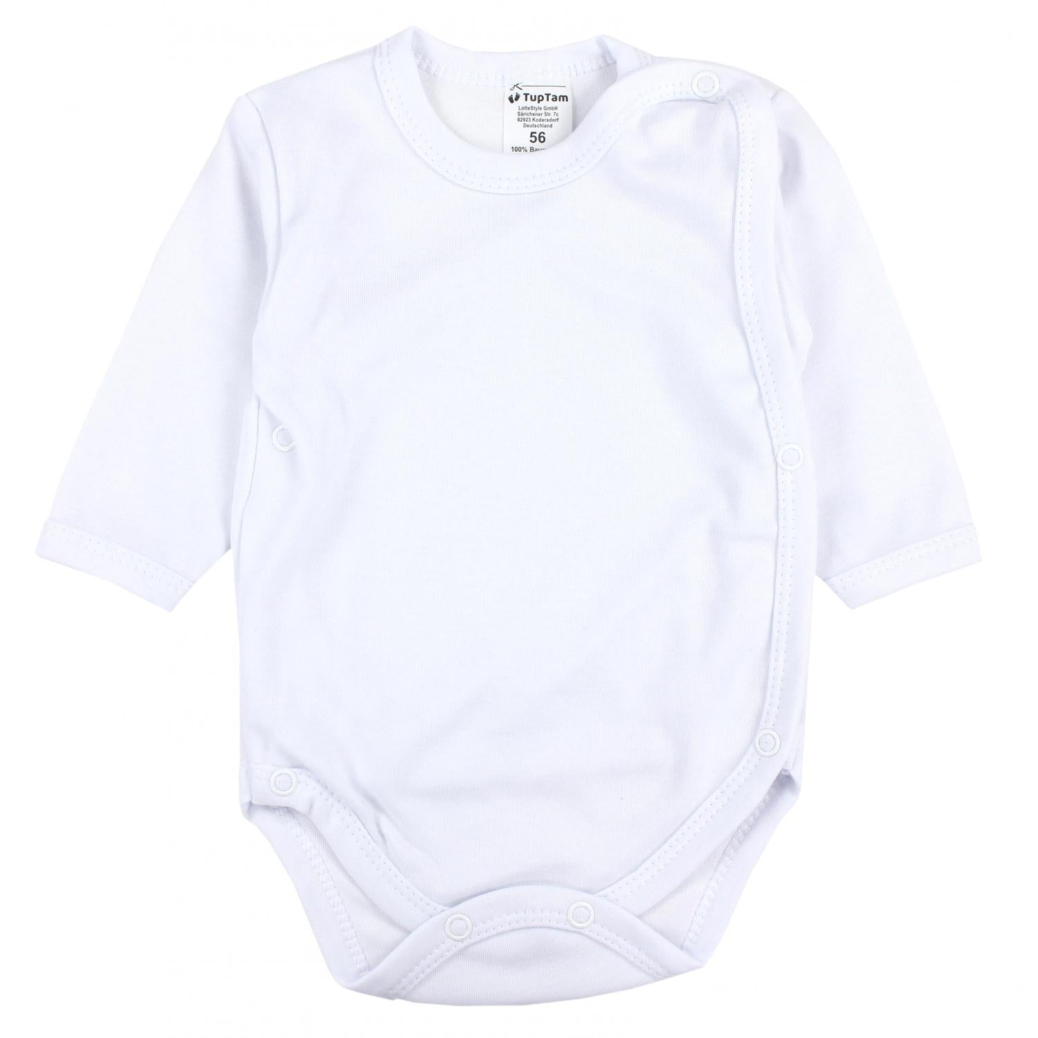 Baby Wickelbody Langarm - 5er Set