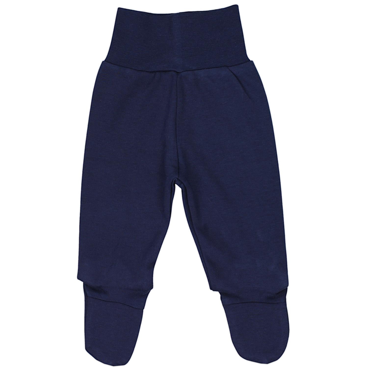 Baby Strampelhose mit Fuß - 3er Set