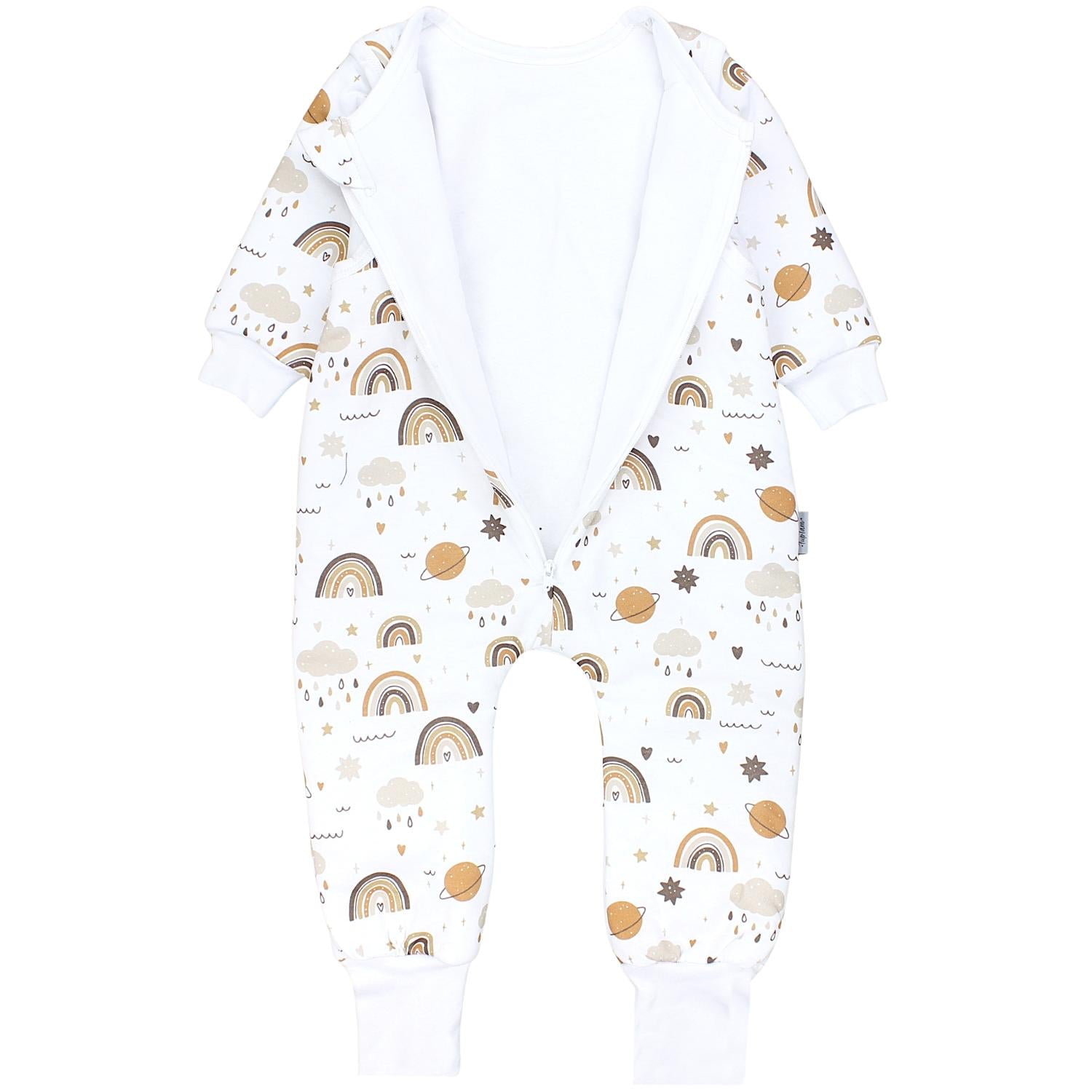 Winterschlafsack mit Beinen und Ärmeln