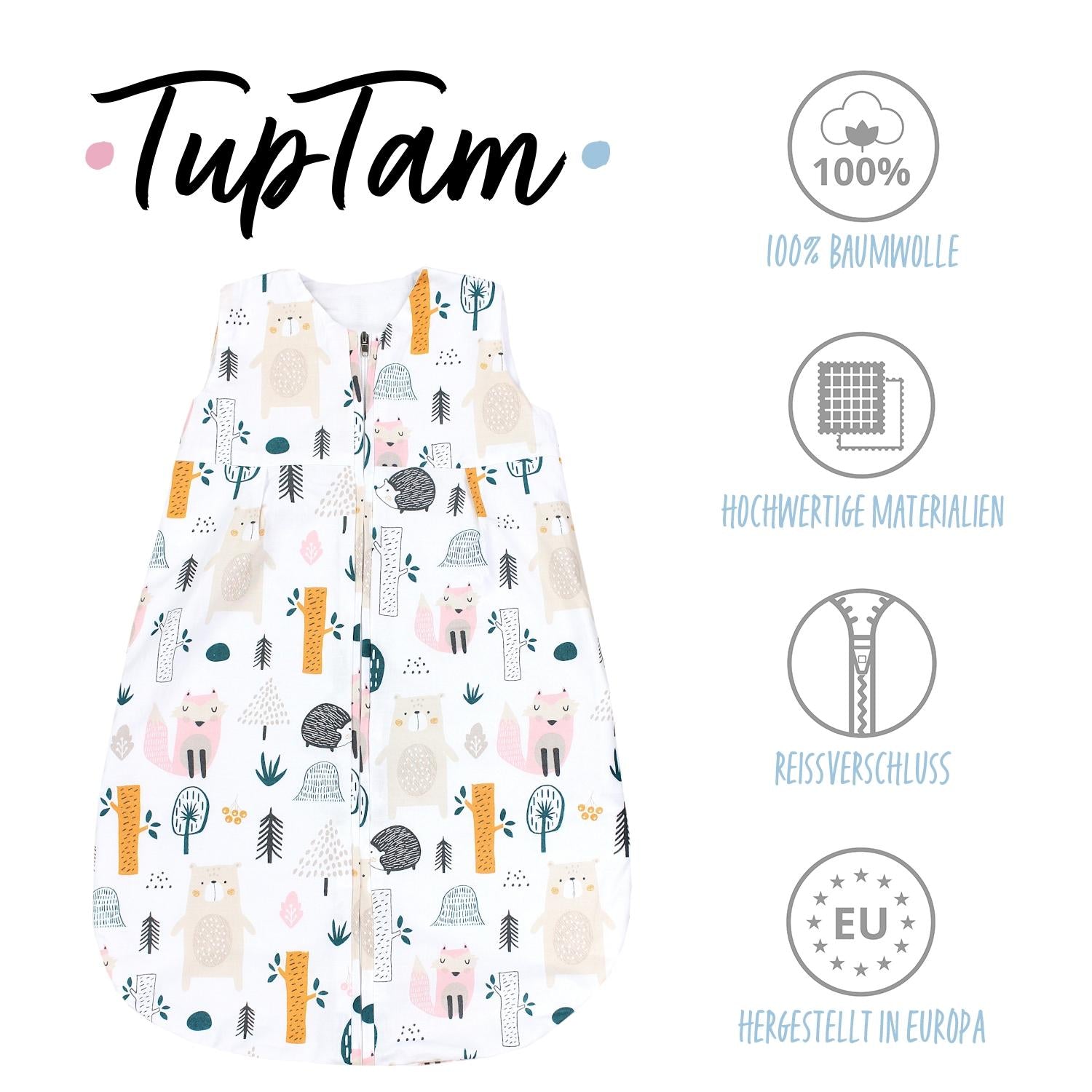 Kugelschlafsack ohne Ärmel 0.5 TOG