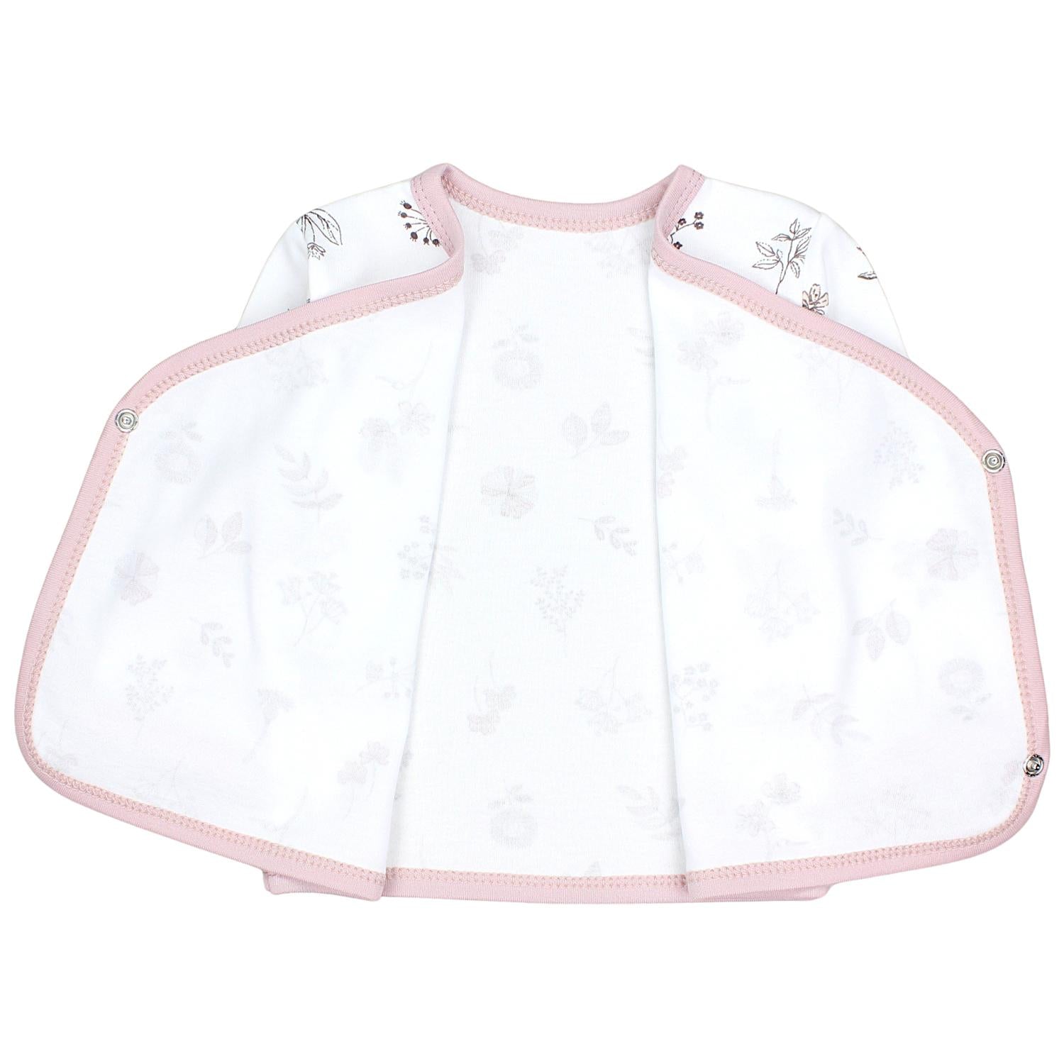 Baby Wickelshirt Langarm - 5er Set