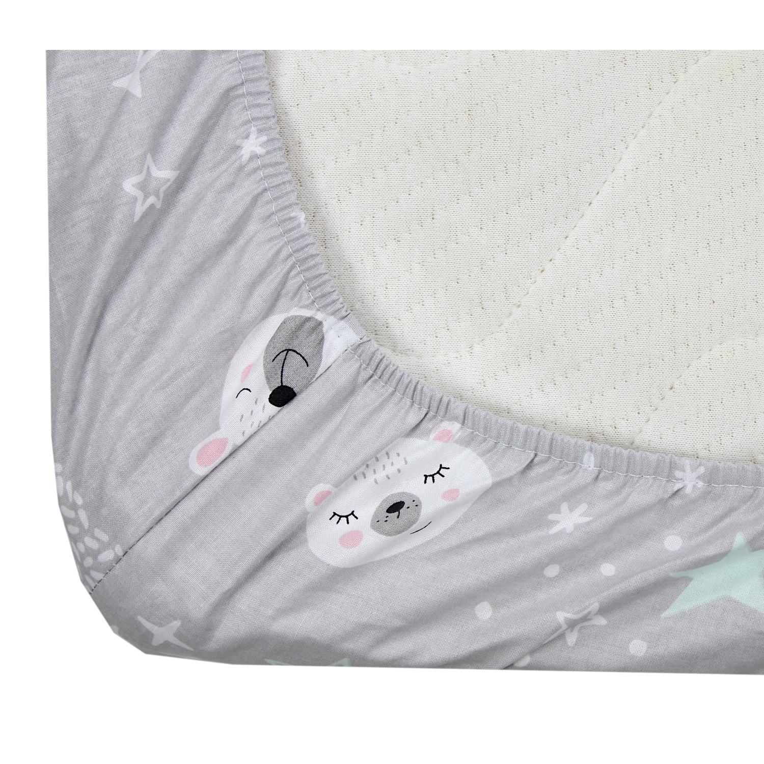 Baby/ Kinder Spannbettlaken Gemustert