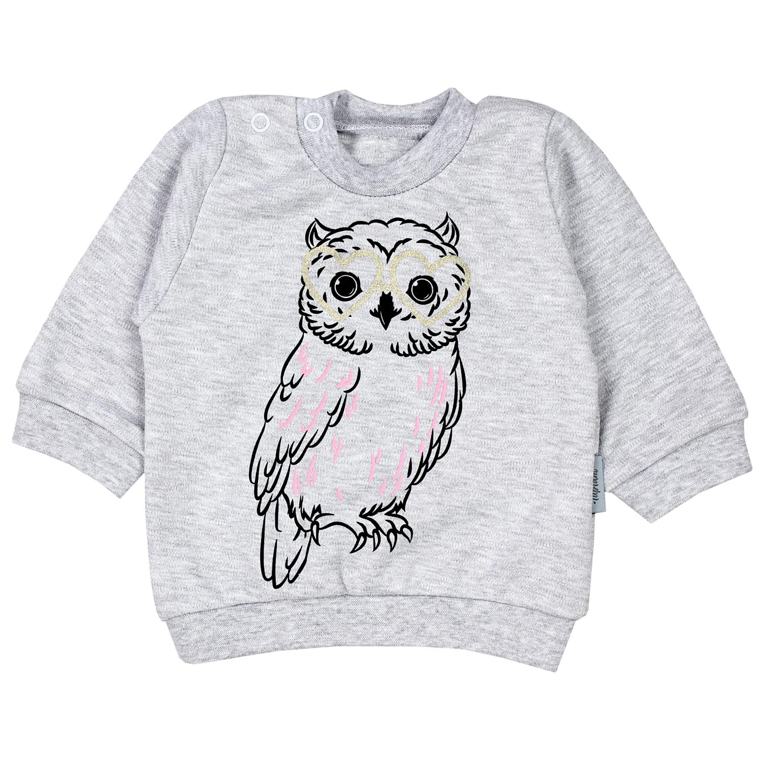 Baby Kleidungsoutfit mit Aufdruck (2-teilig)