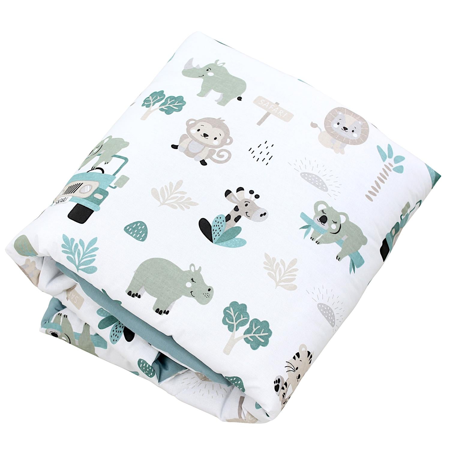 Gepolsterte XXL Krabbeldecke 120 x 120 cm