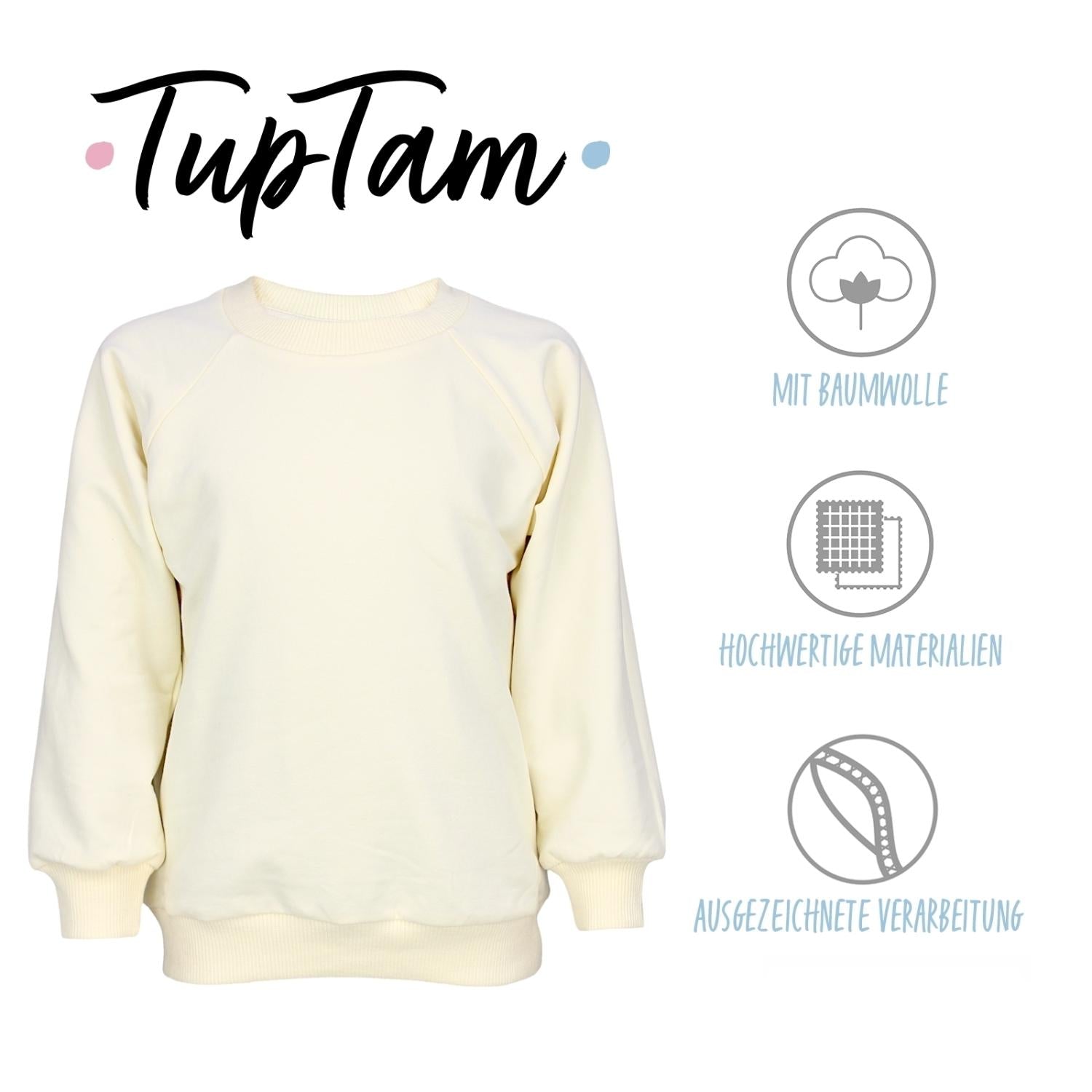 Sweatshirt Bio- Baumwolle