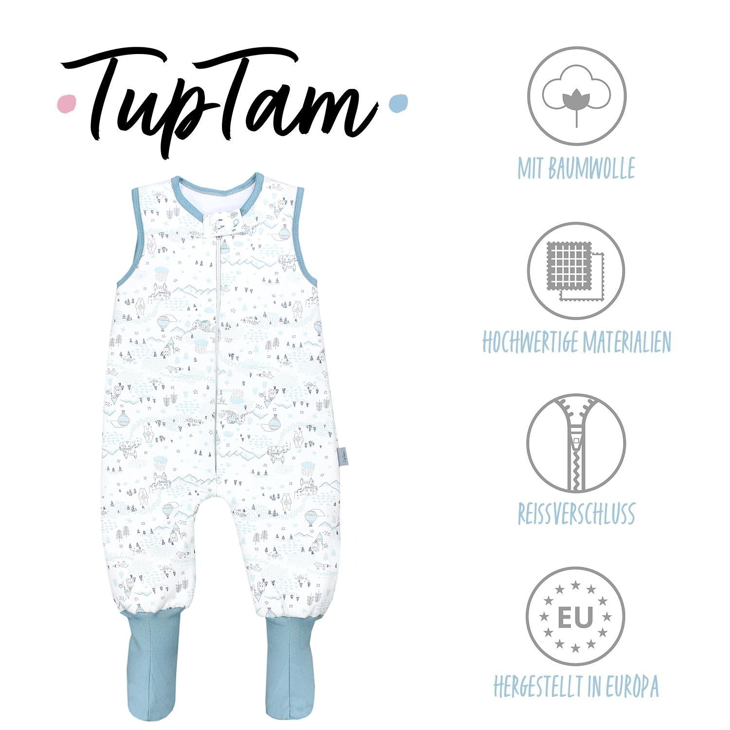 Schlafsack mit Füßen 2.5 TOG