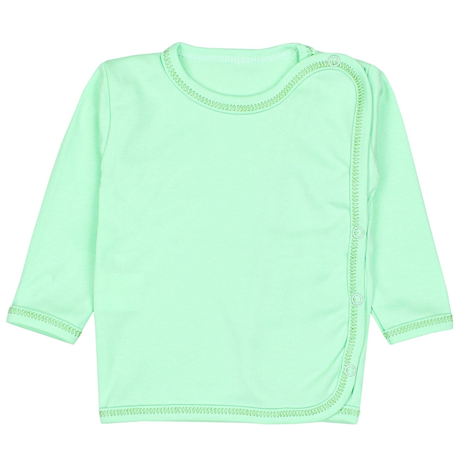 Baby Wickelshirt Langarm - 5er Set