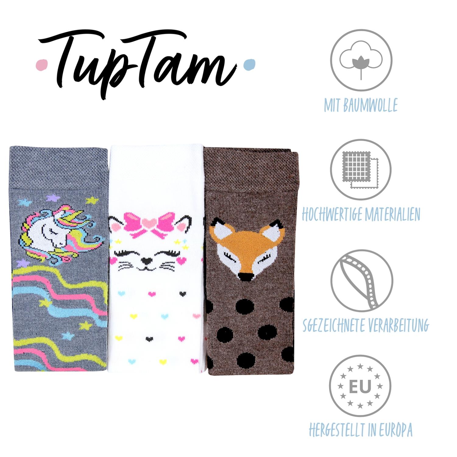 Knielange Socken - 3er Set