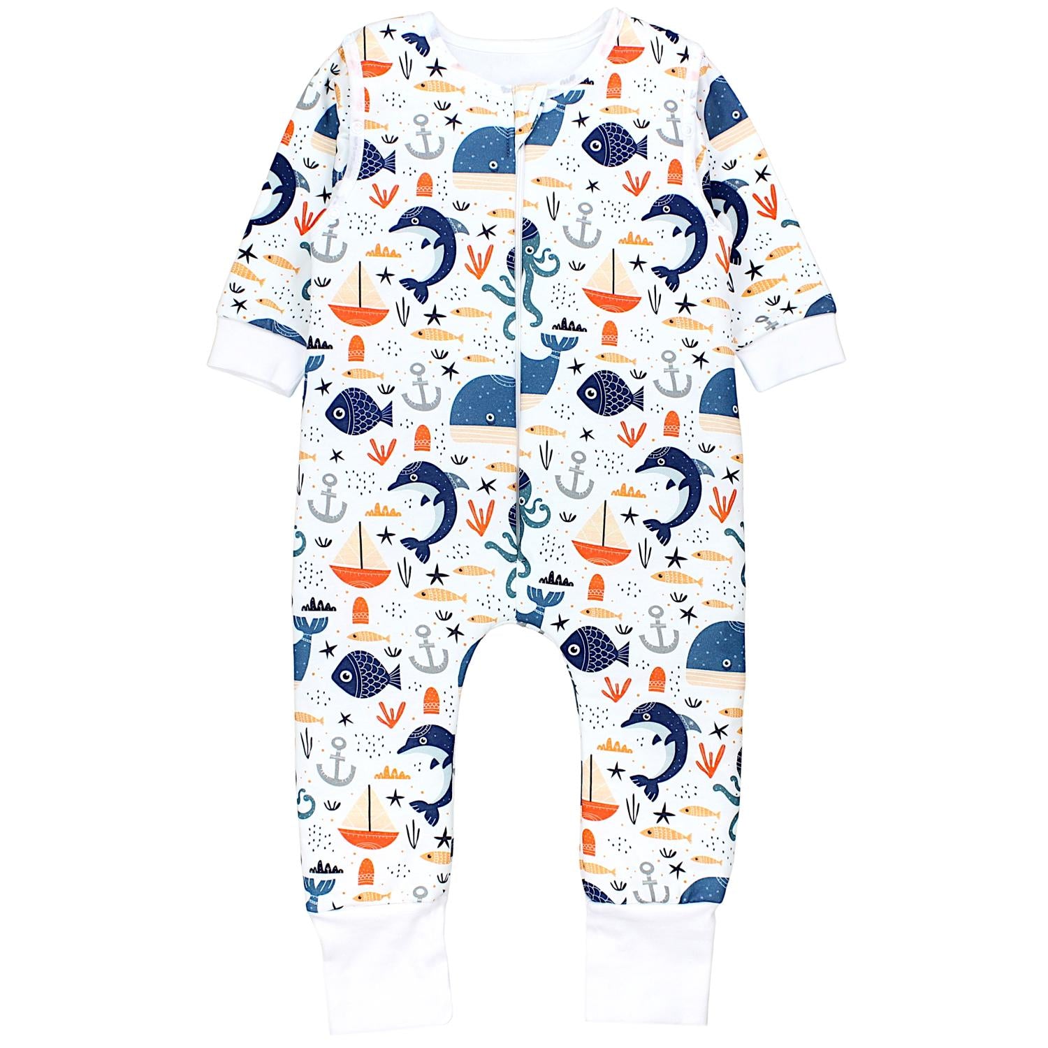 Bio-Schlafsack mit Beinen und Armen 2.5 TOG