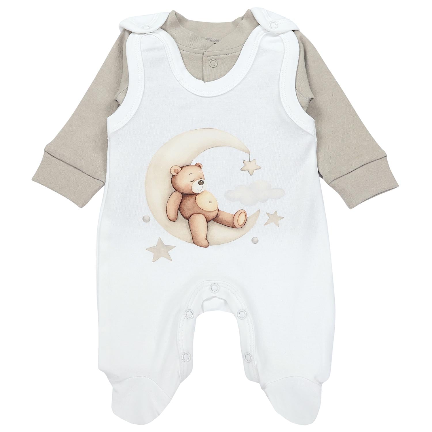 Strampler mit Langarmshirt- Set