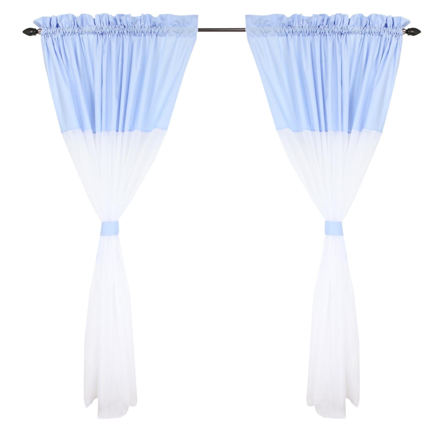 Kinderzimmer Voile/ Vorhänge/ Gardinen mit Tunnelzug Set