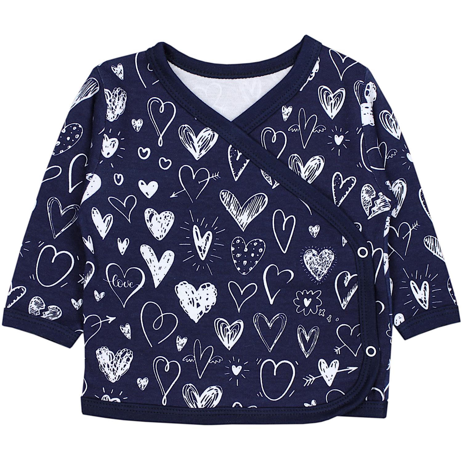 Baby Wickelshirt Langarm - 5er Set