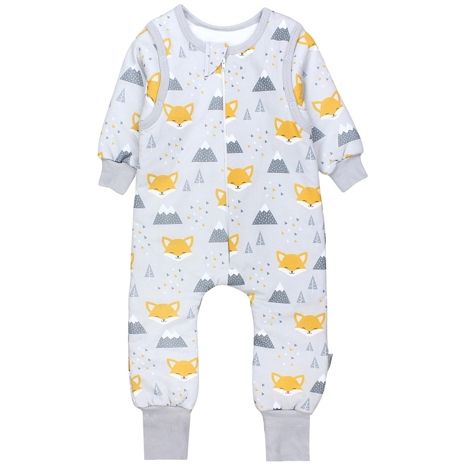 Winterschlafsack mit Beinen und Ärmeln