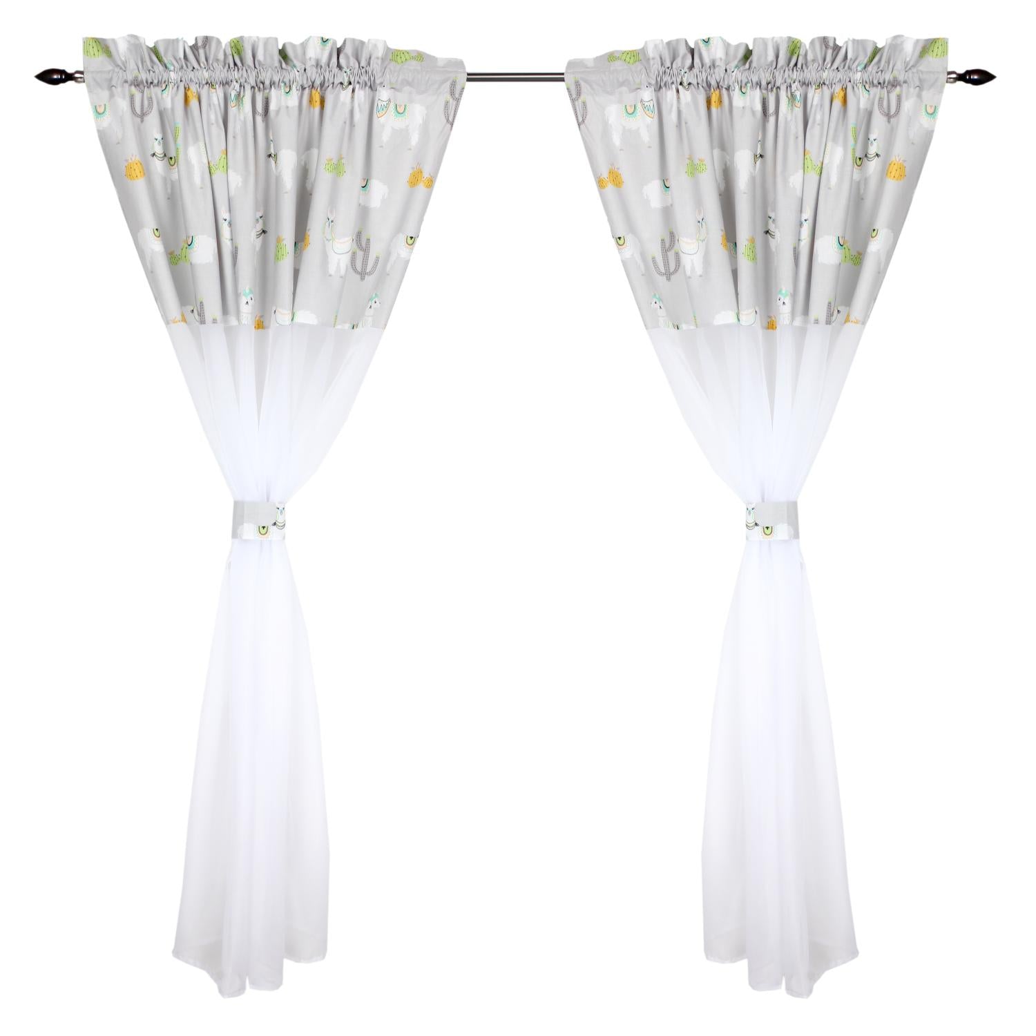 Kinderzimmer Voile/ Vorhänge/ Gardinen mit Tunnelzug Set