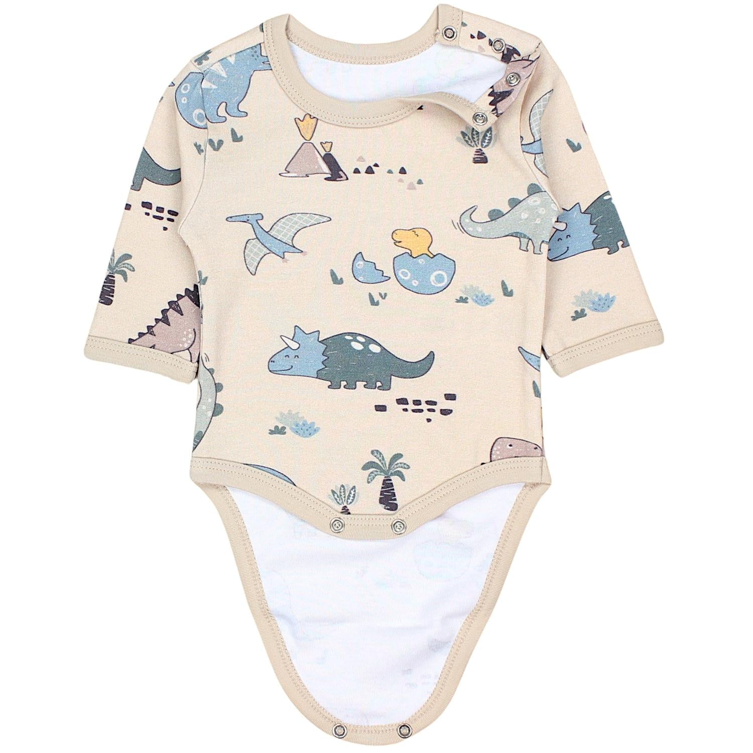 Langarmbody - 5er Set