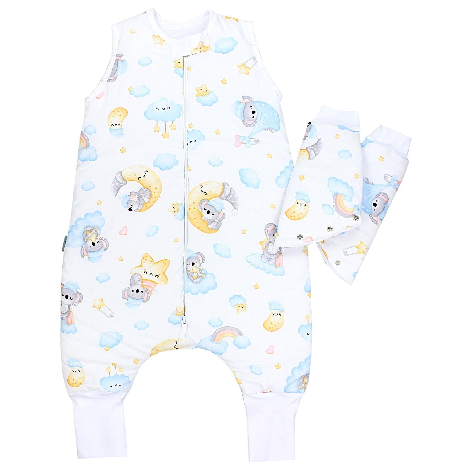 Schlafsack mit Beinen und Ärmeln, Winterschlafsack 2,5 TOG