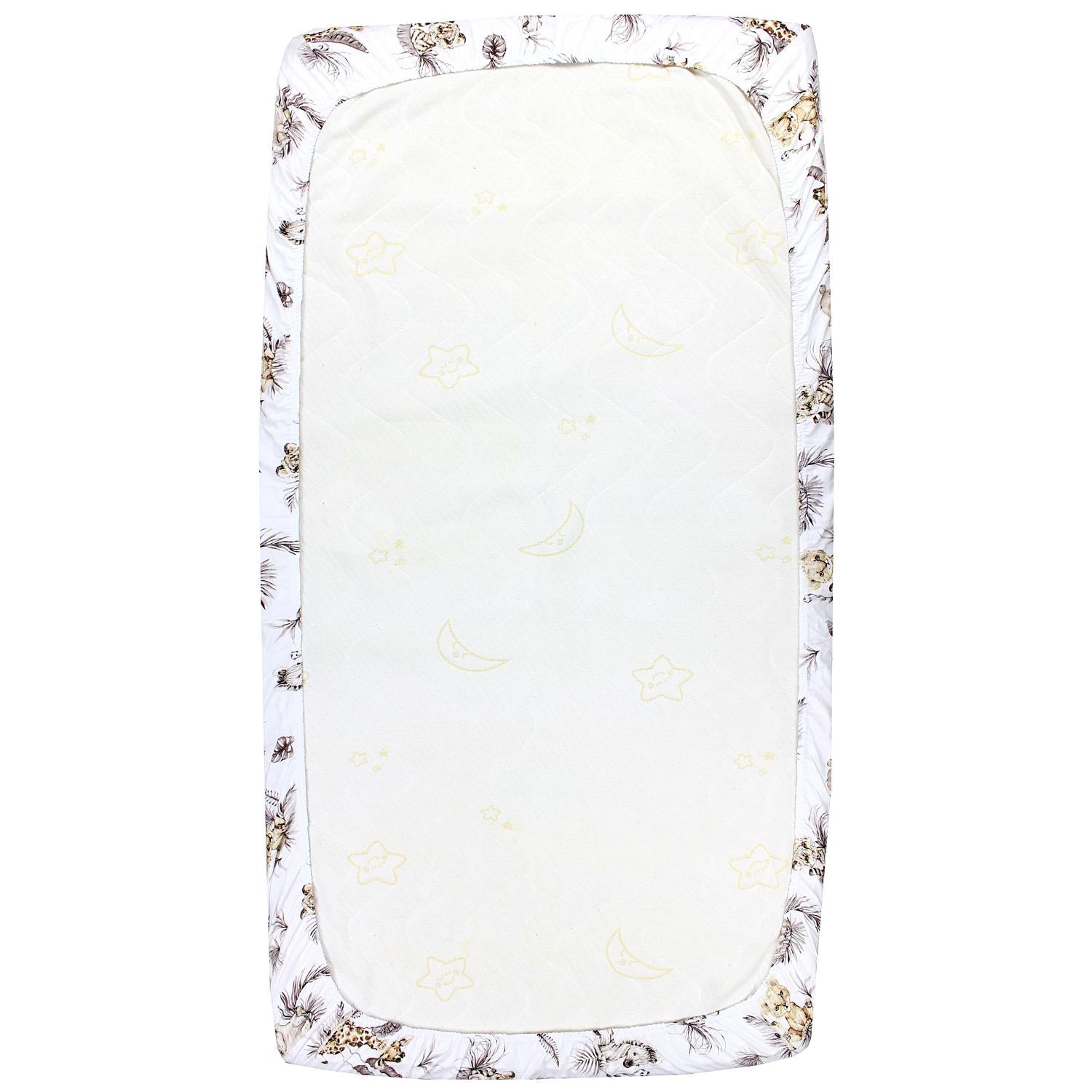 Baby/ Kinder Spannbettlaken Gemustert