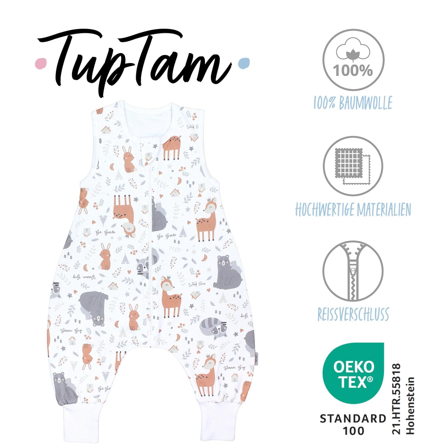 Schlafsack mit Beinen 0.5 TOG