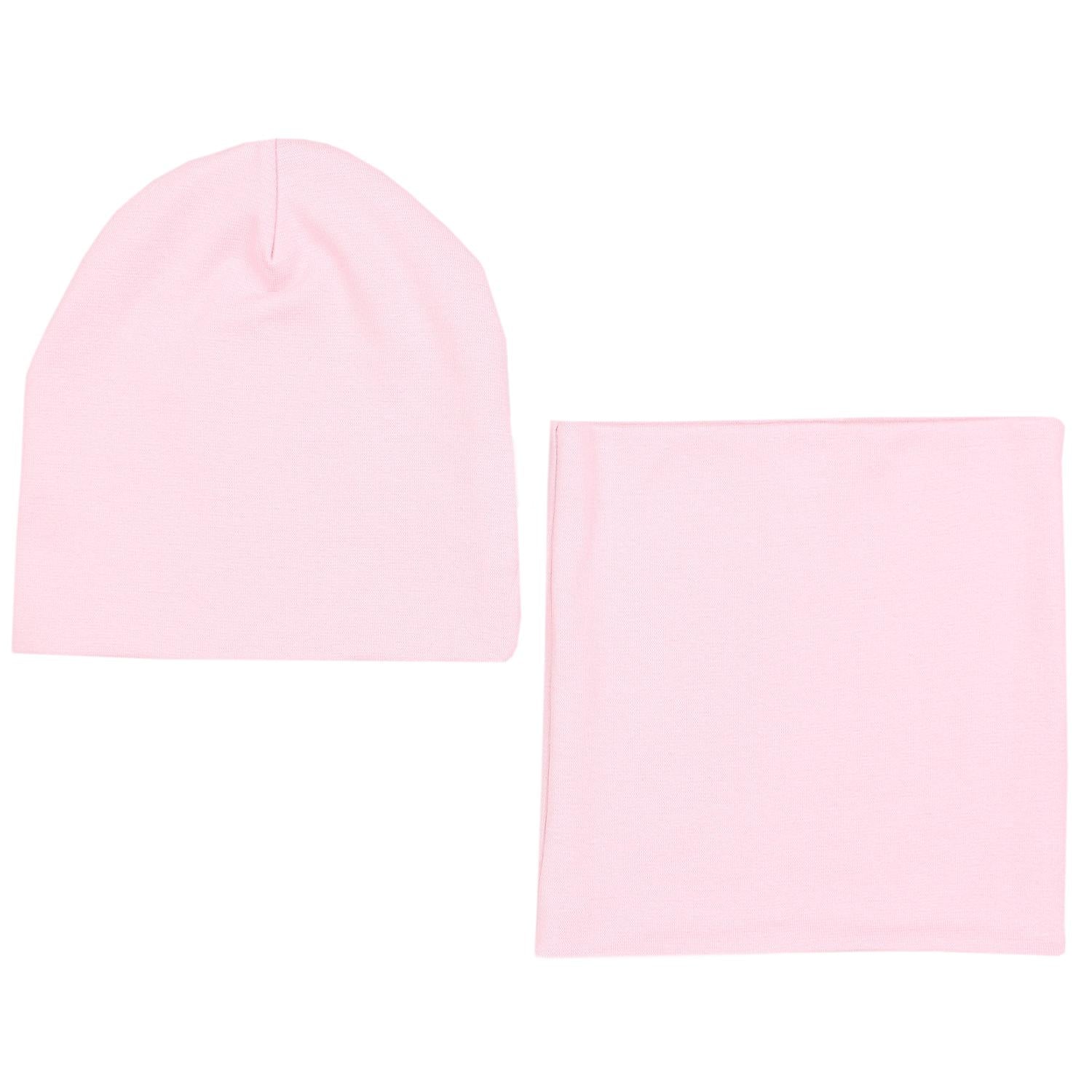 Kinder Beanie Mütze Schlauchschal Set