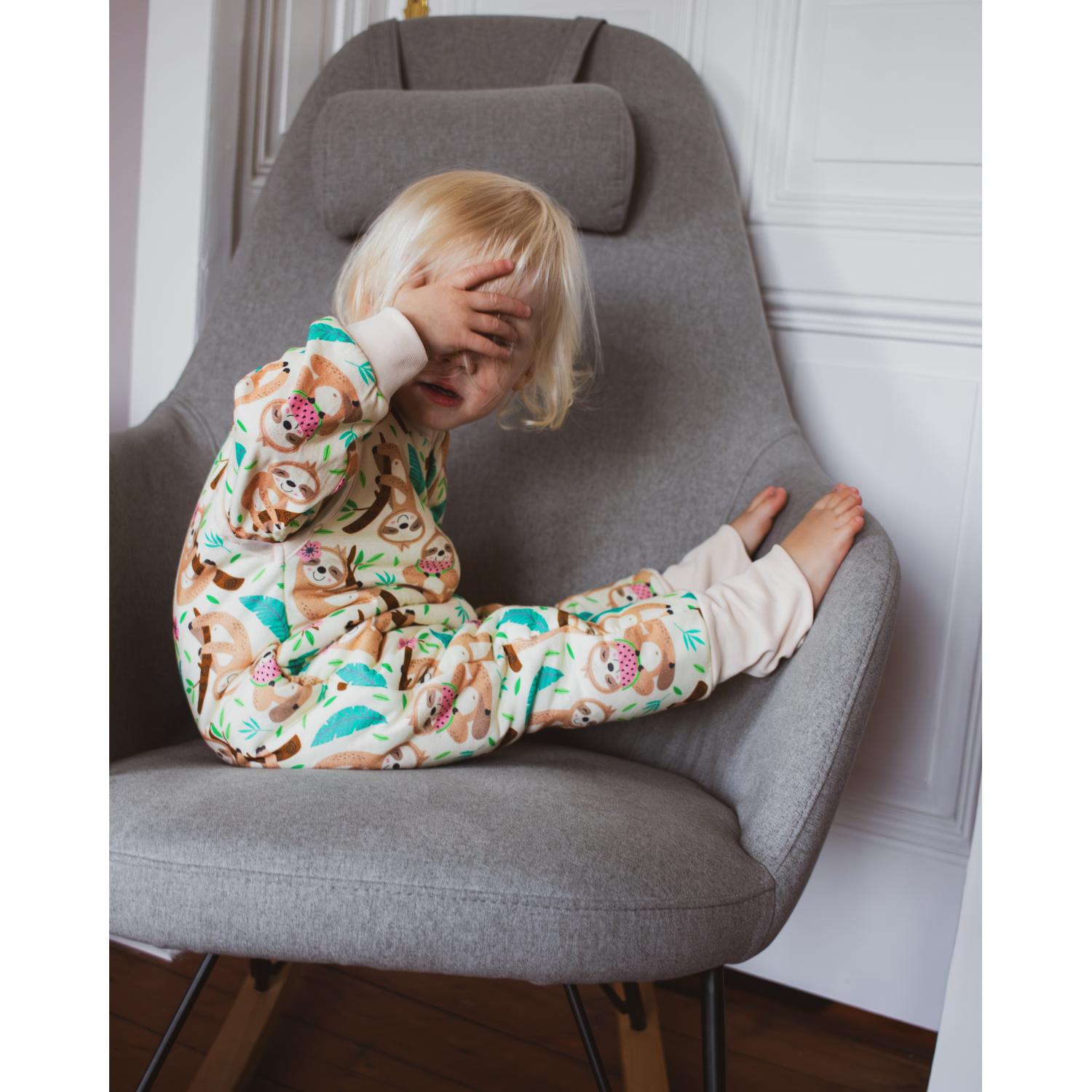 Bio-Schlafsack mit Beinen und Armen 2.5 TOG