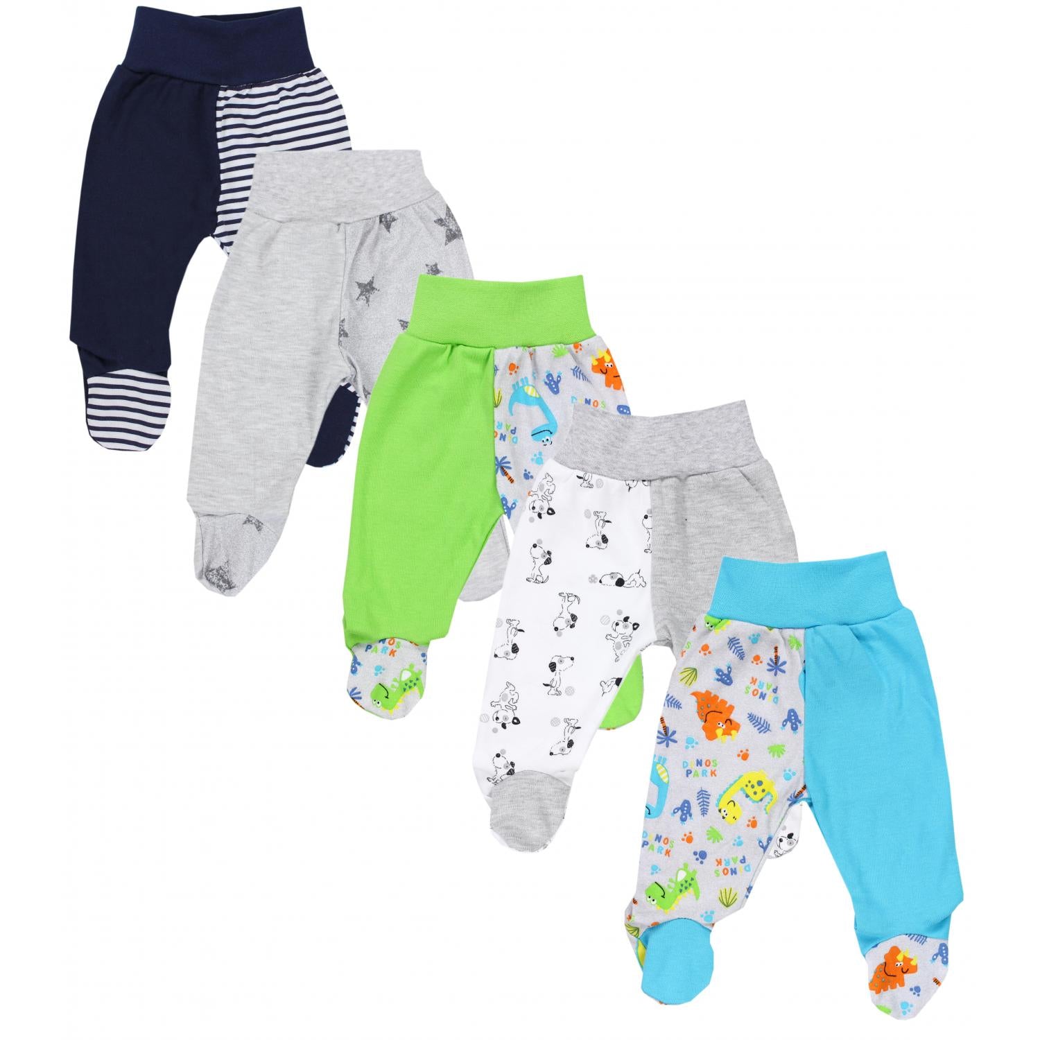 Baby Hose mit Fuß - 5er Set
