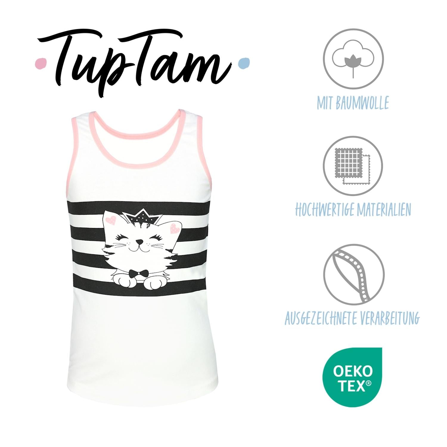 Unterhemd Ärmellos - 5er Set