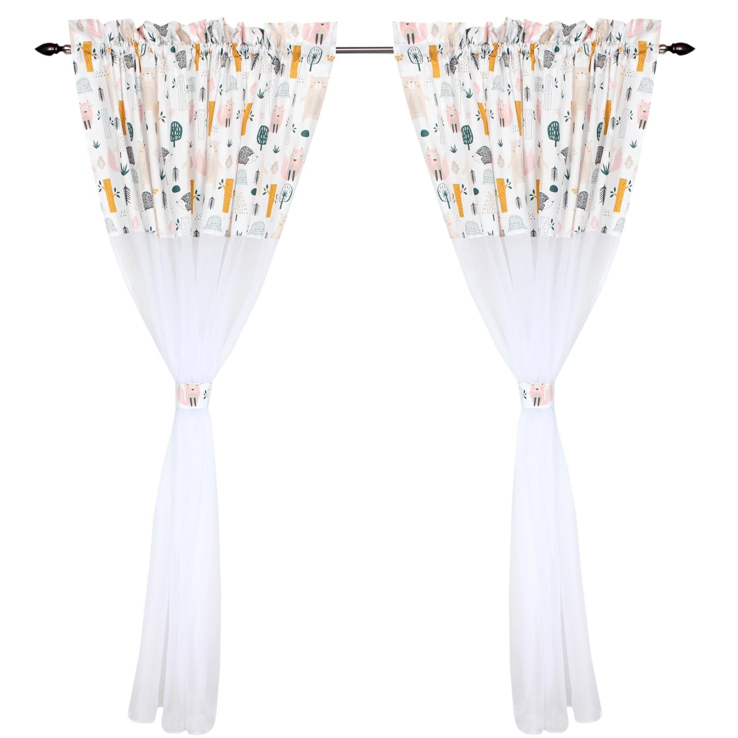 Kinderzimmer Voile/ Vorhänge/ Gardinen mit Tunnelzug Set