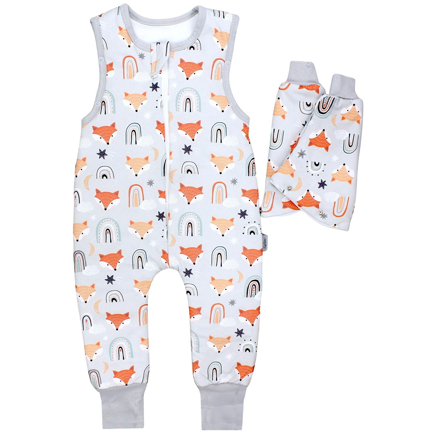 Winterschlafsack mit Beinen und Ärmeln