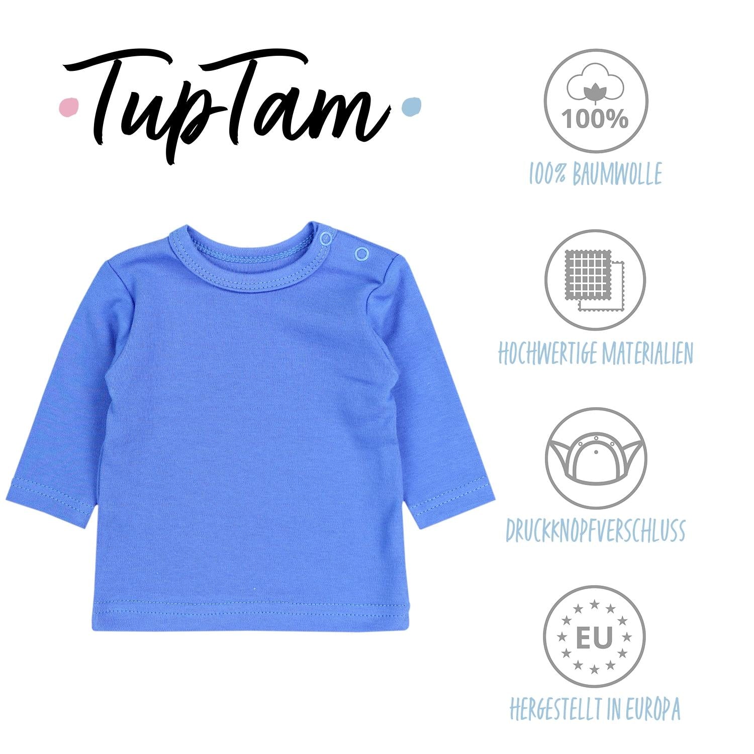 Baby Langarmshirt - 5er Set