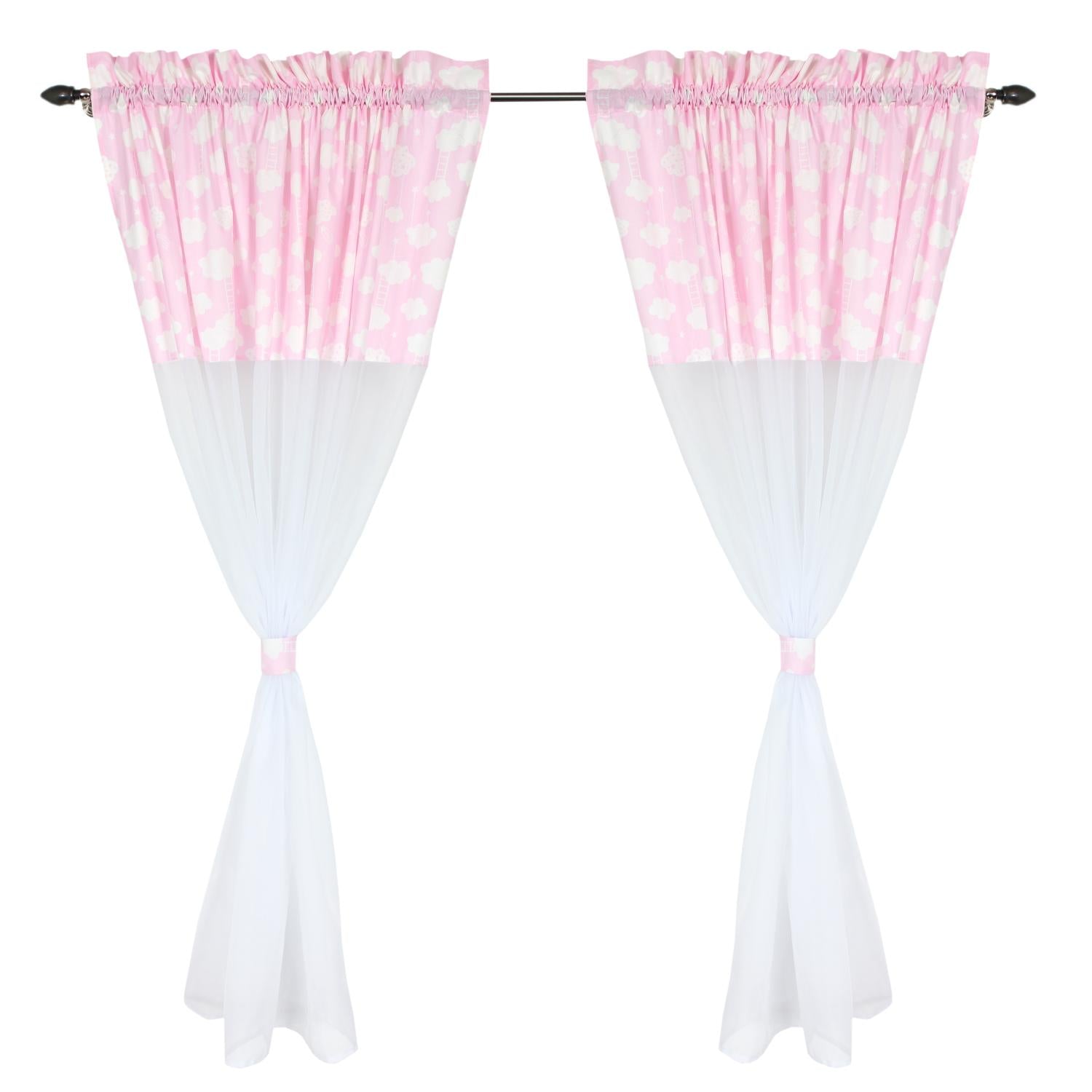 Kinderzimmer Voile/ Vorhänge/ Gardinen mit Tunnelzug Set